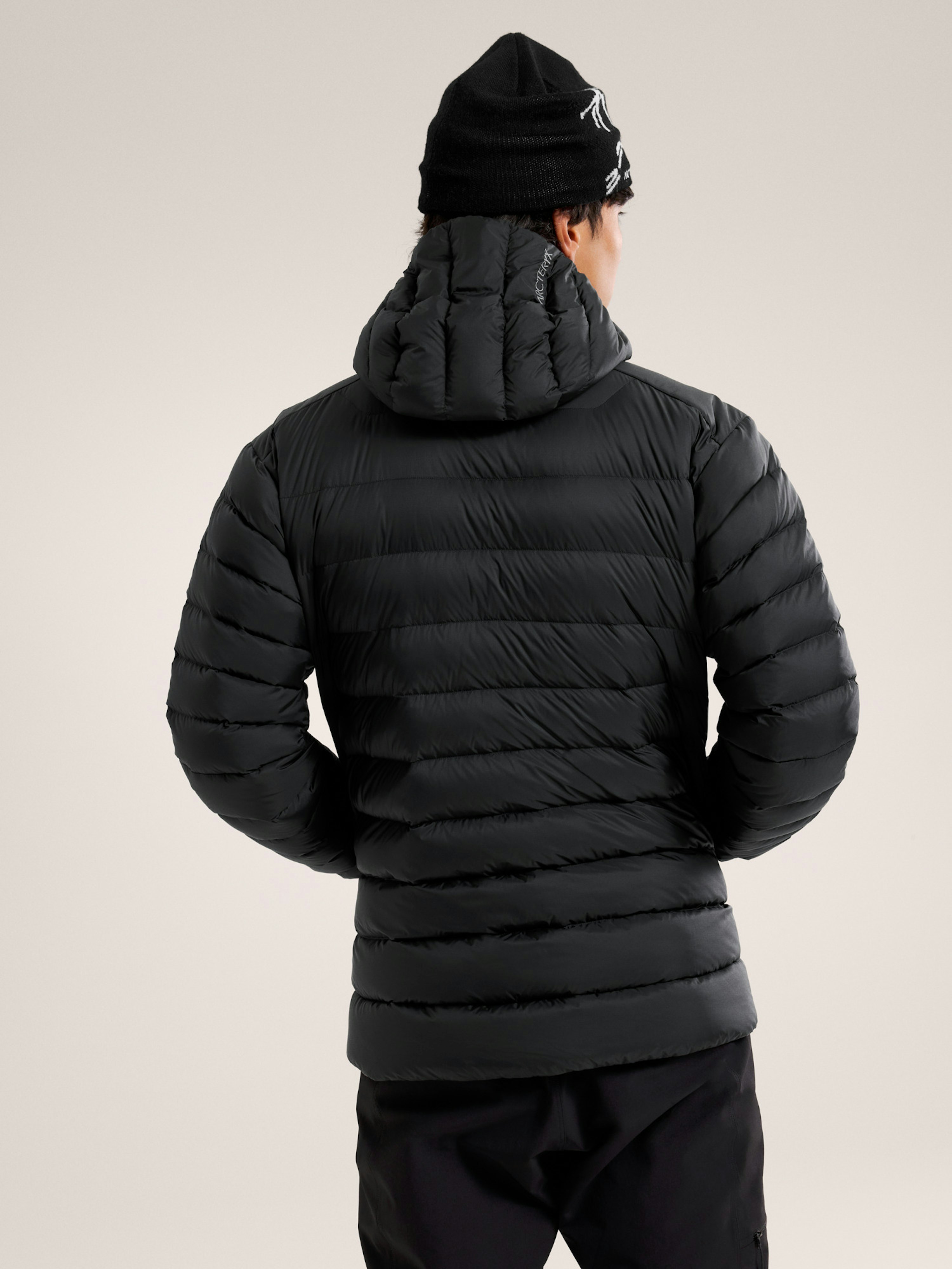 Cerium Hoody Black Back View
