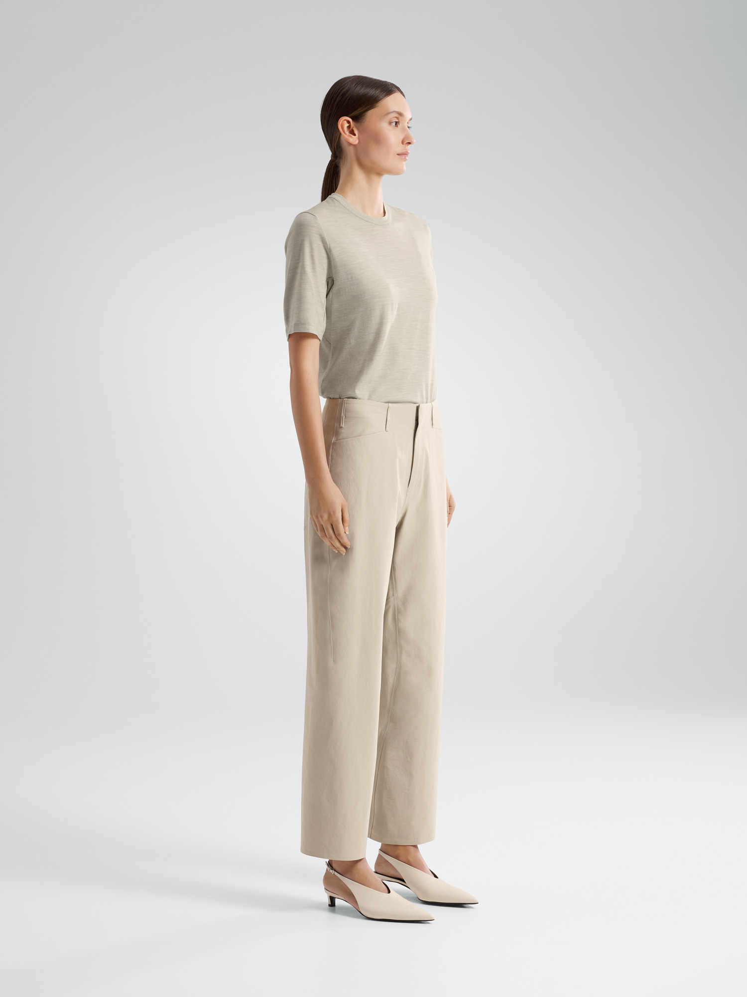 Belfry Pant Women's Rune 3 4 Front View