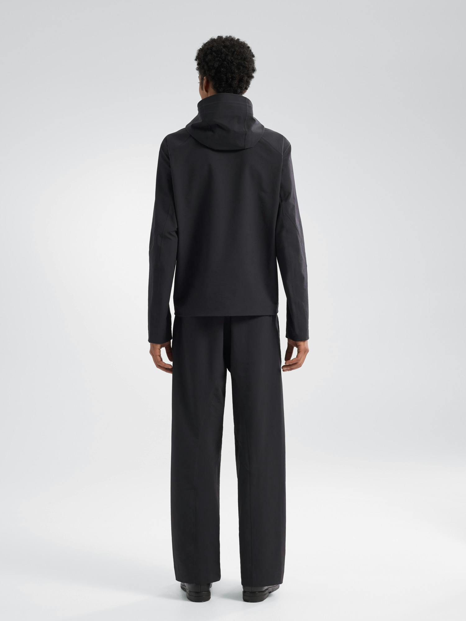 Quartic Jacket Black Back View