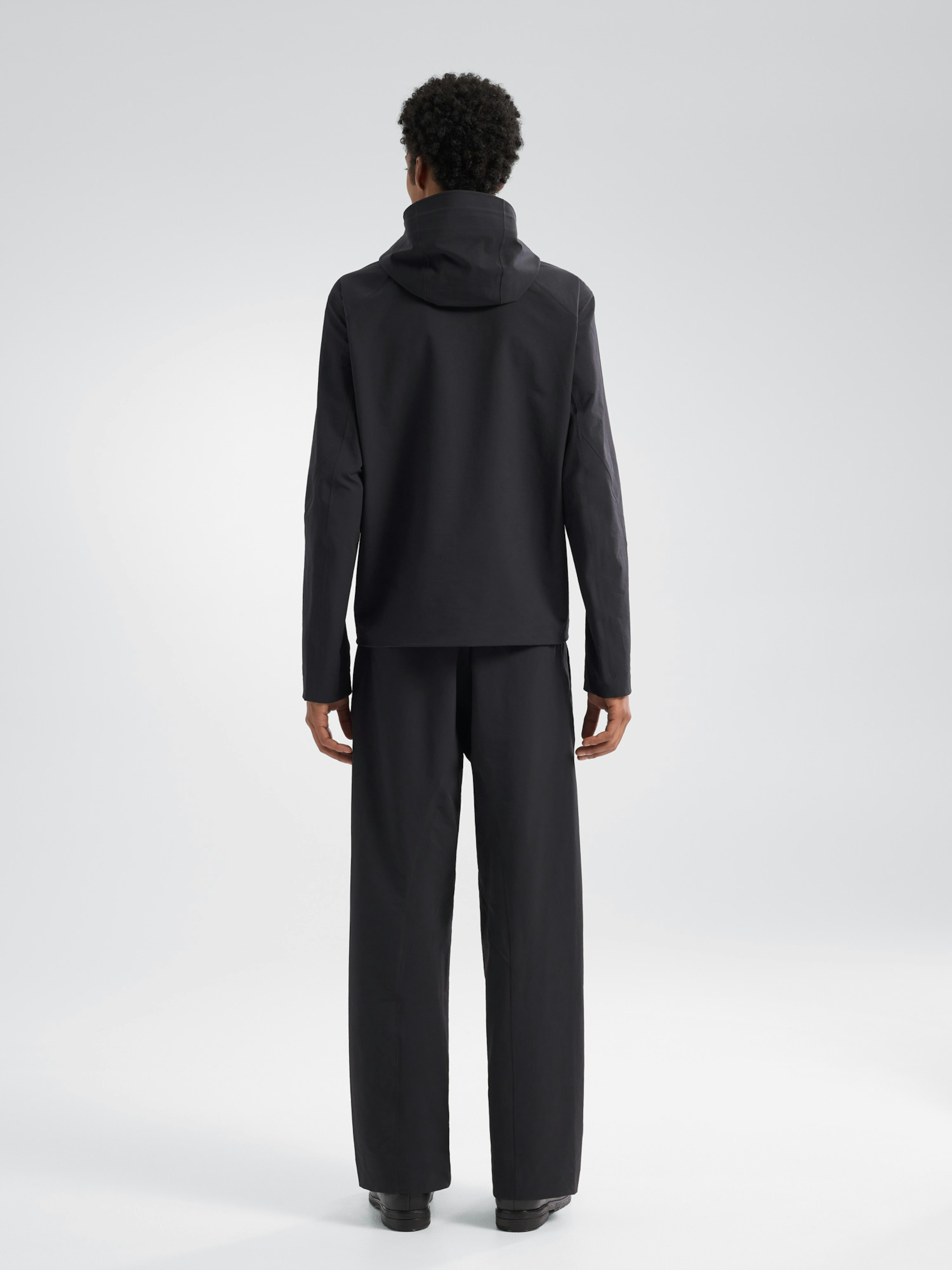 Quartic Jacket Black Back View