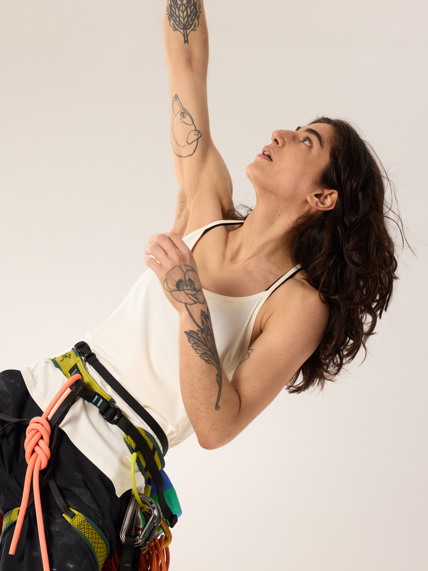 Silene Tank Women's Arctic Silk Heather Detail 1