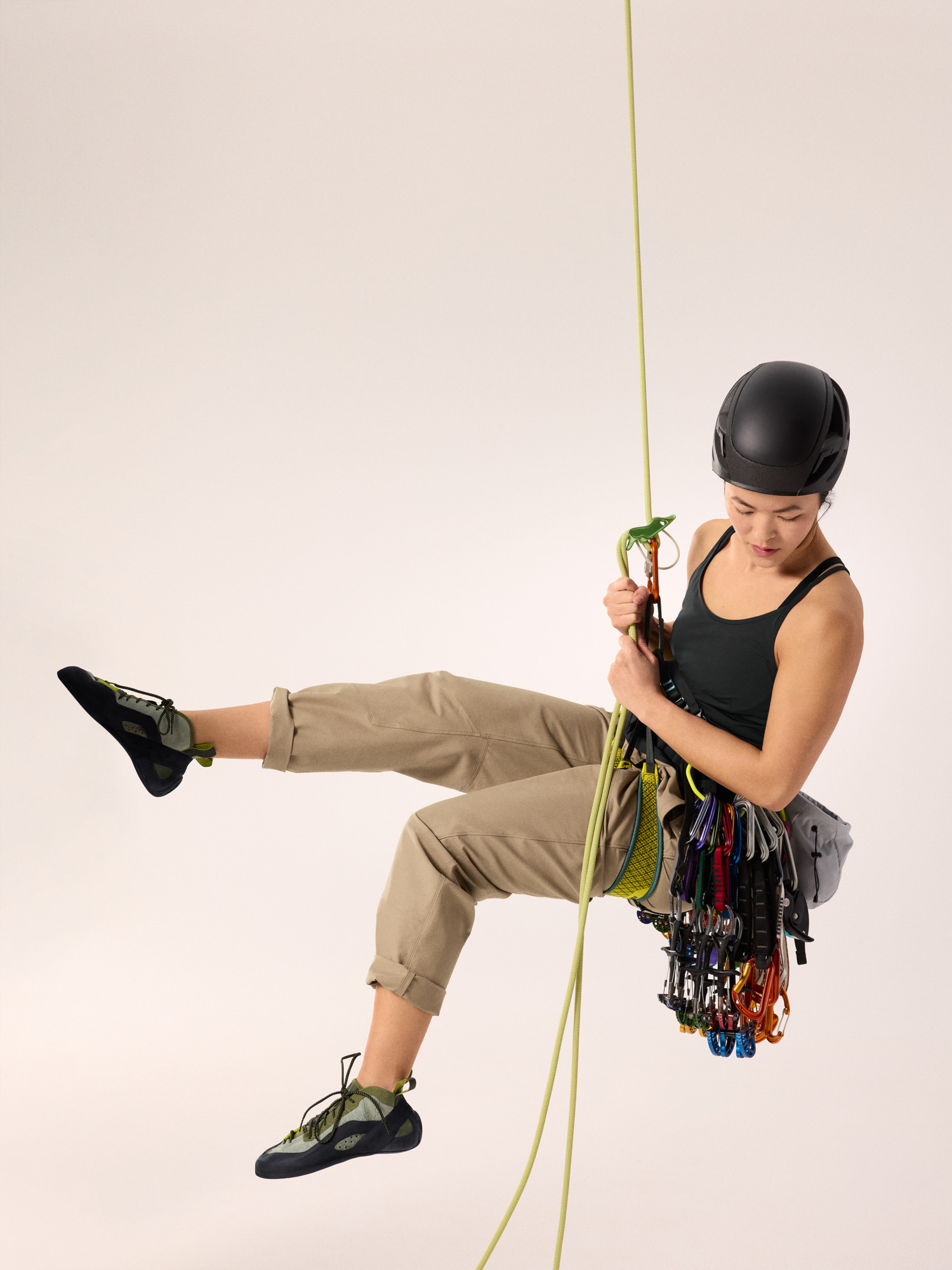 Silene Tank Women's Black Heather Full Body