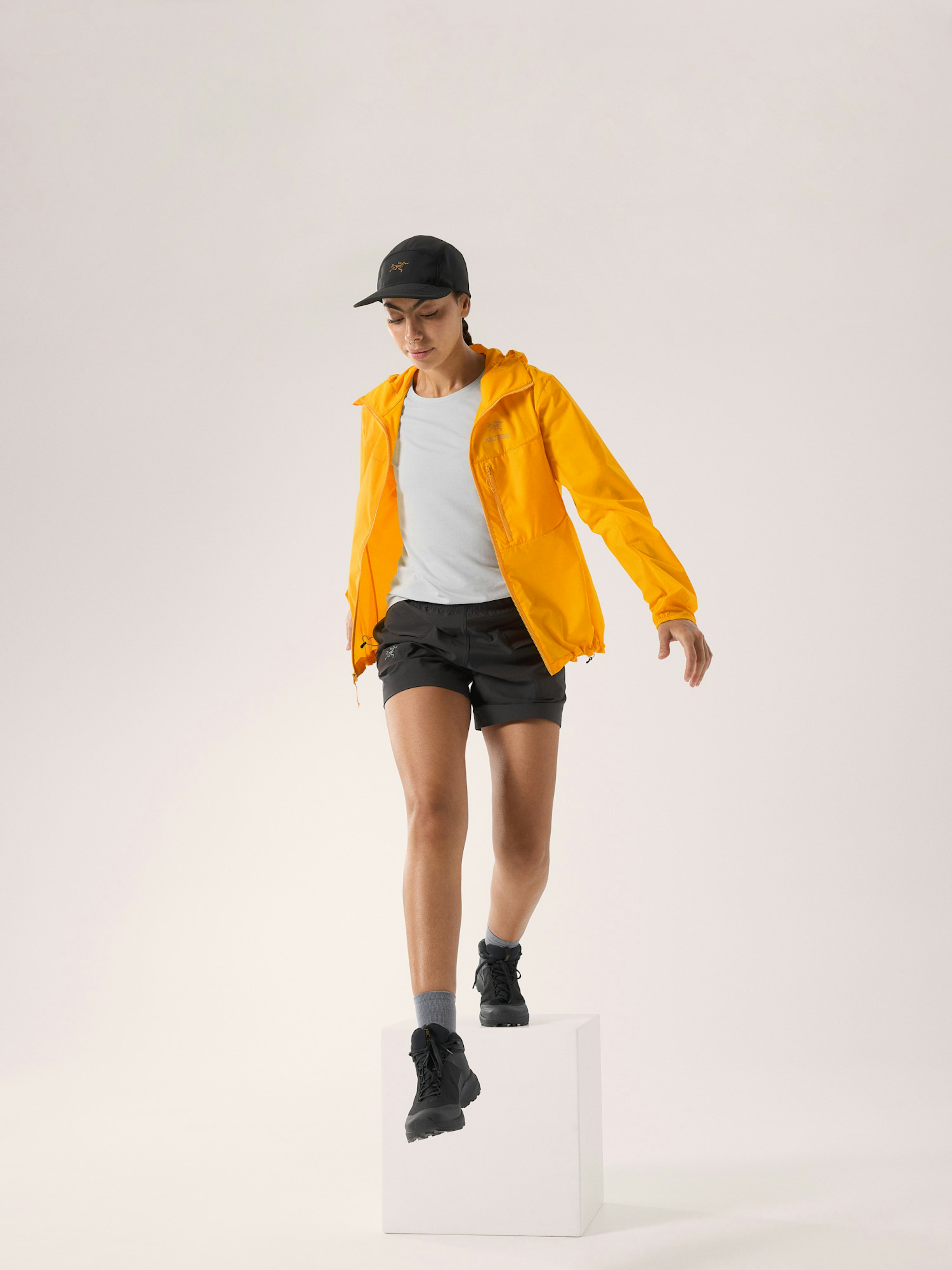 Gamma Utility Short 5" Women's Black Full Body