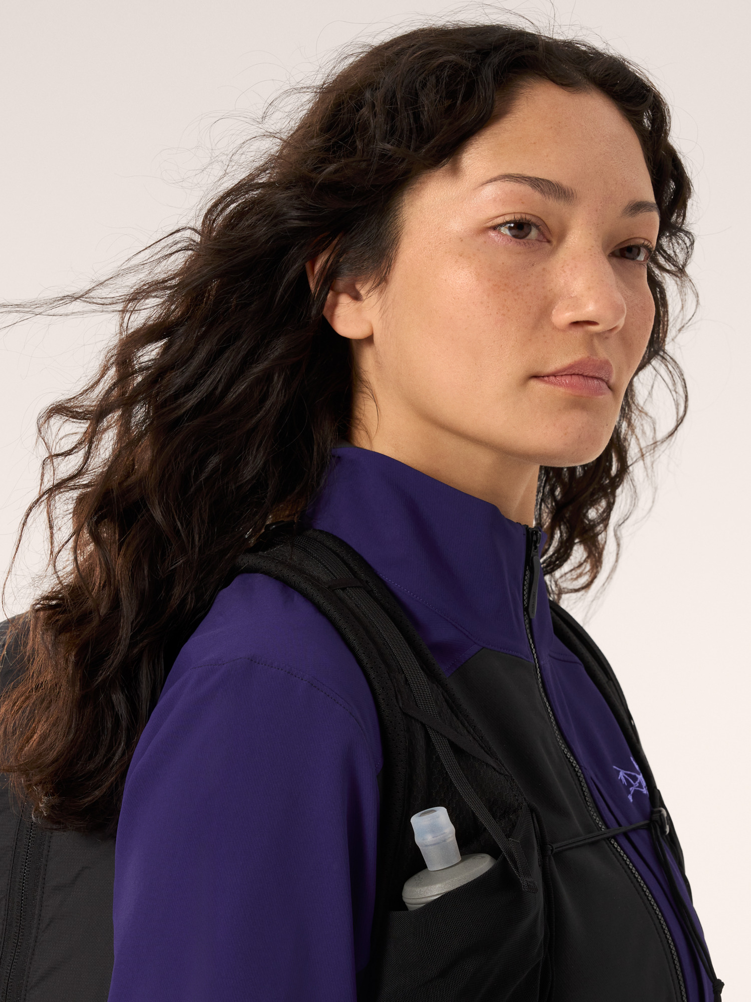 Gamma Jacket Women's Black / Soulsonic Hood