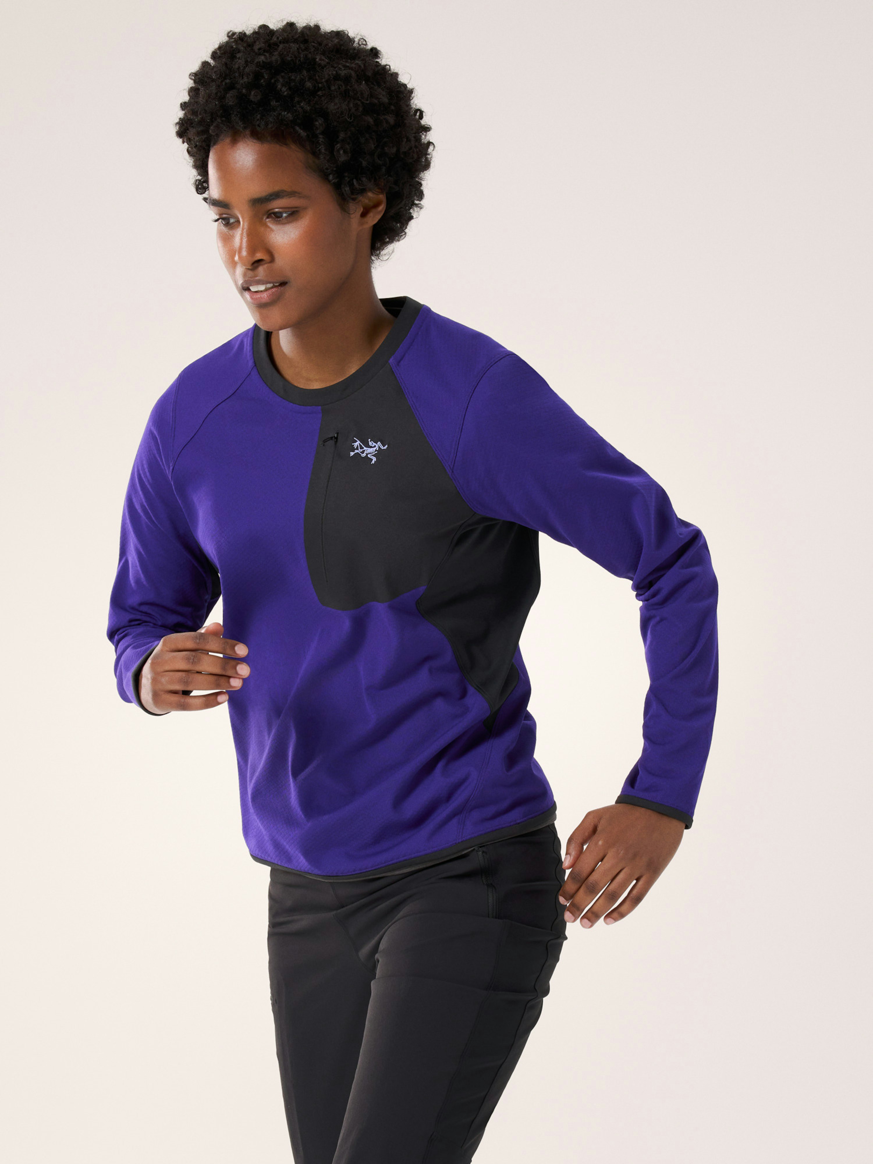 Delta Crew Neck Pullover Women's Soulsonic / Black Hover