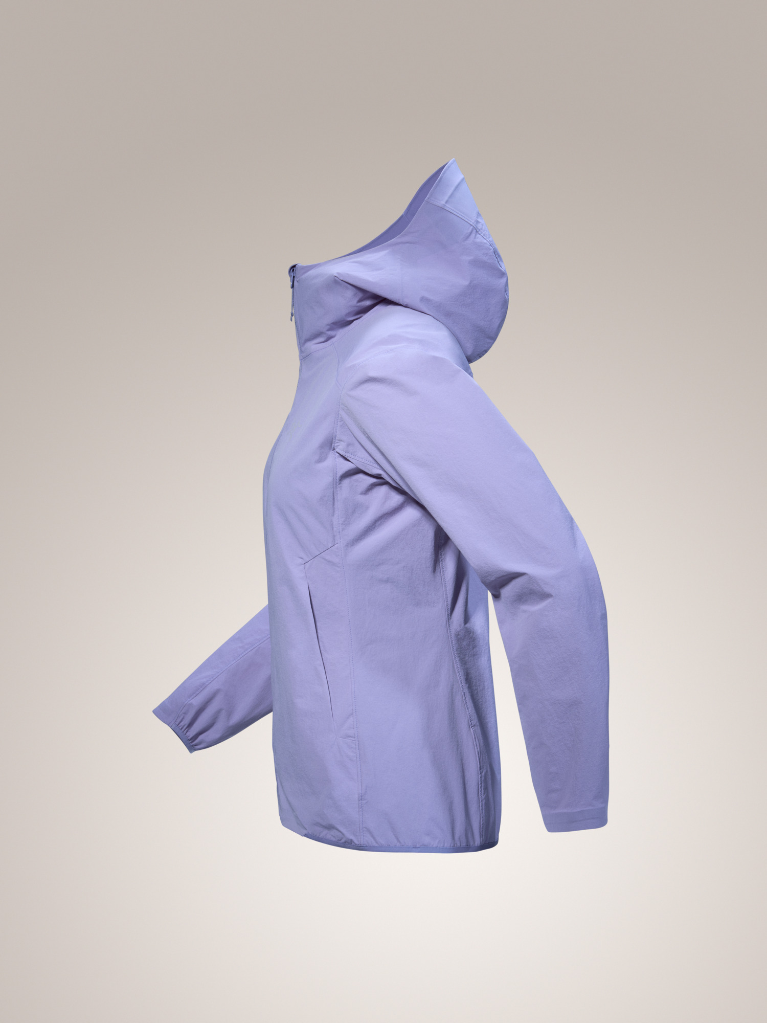 Gamma Lightweight Hoody Women's Moonstone Profile