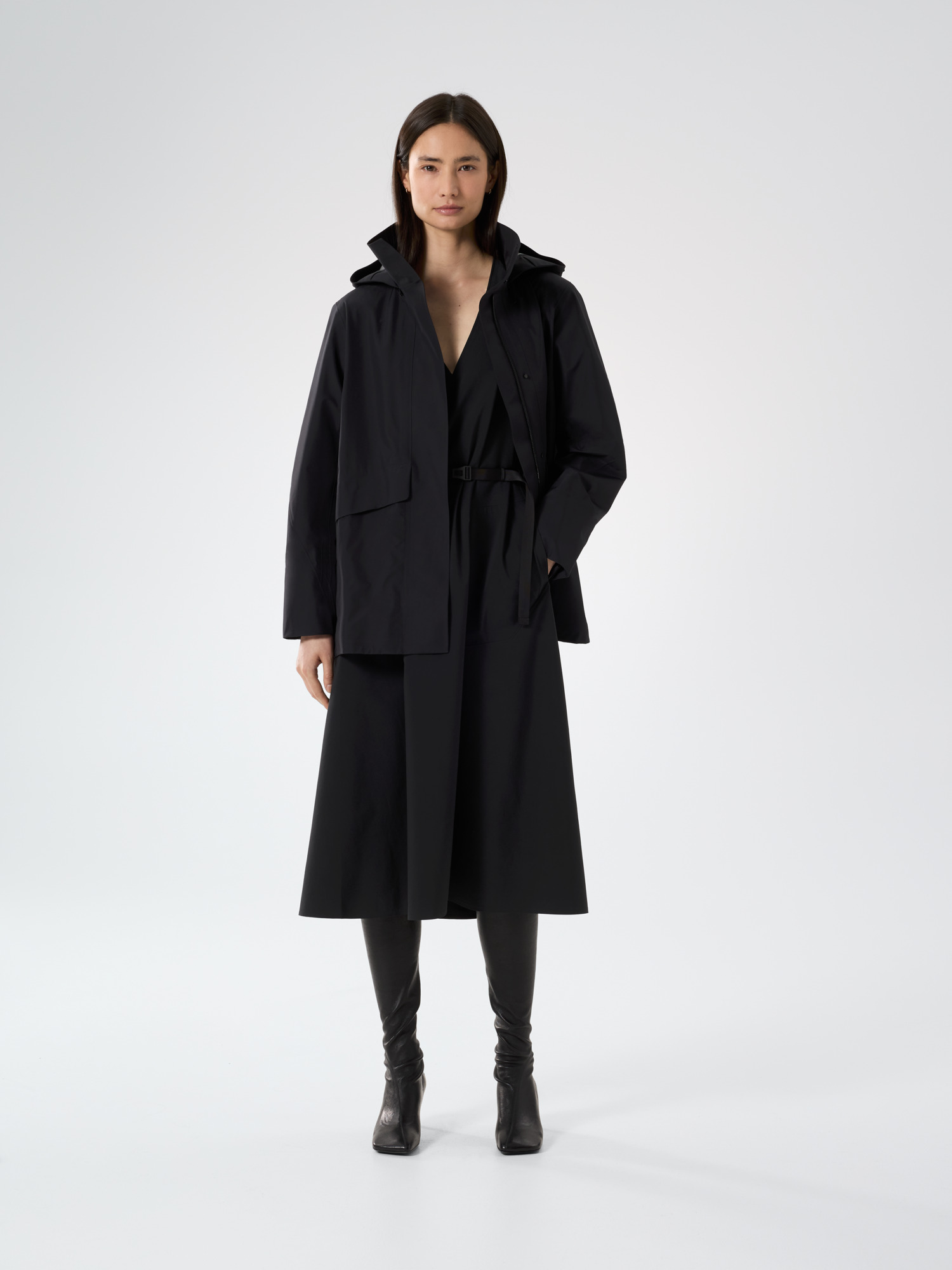 Icosa Dress Women's Black Hover