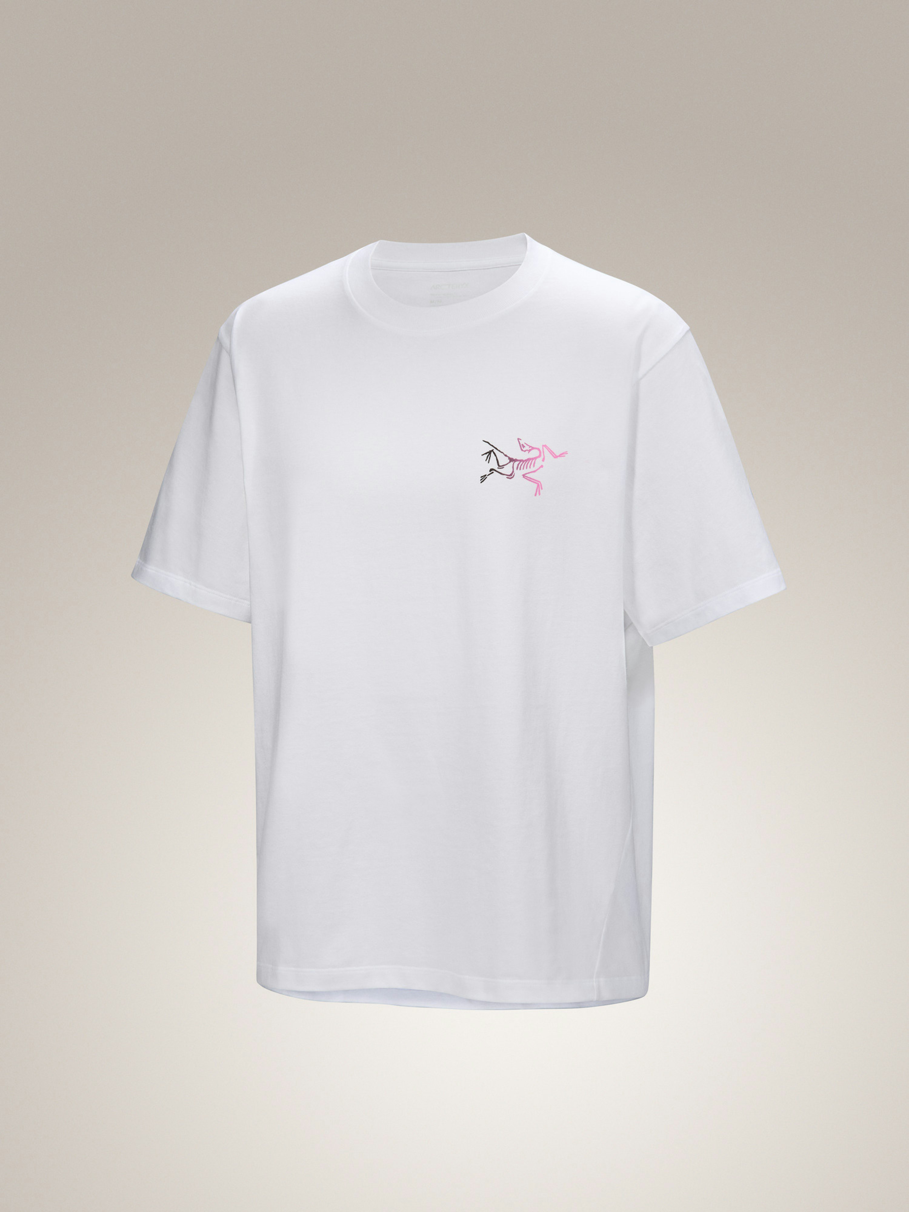 Kragg Cotton Logo Shirt SS White Light / Soul