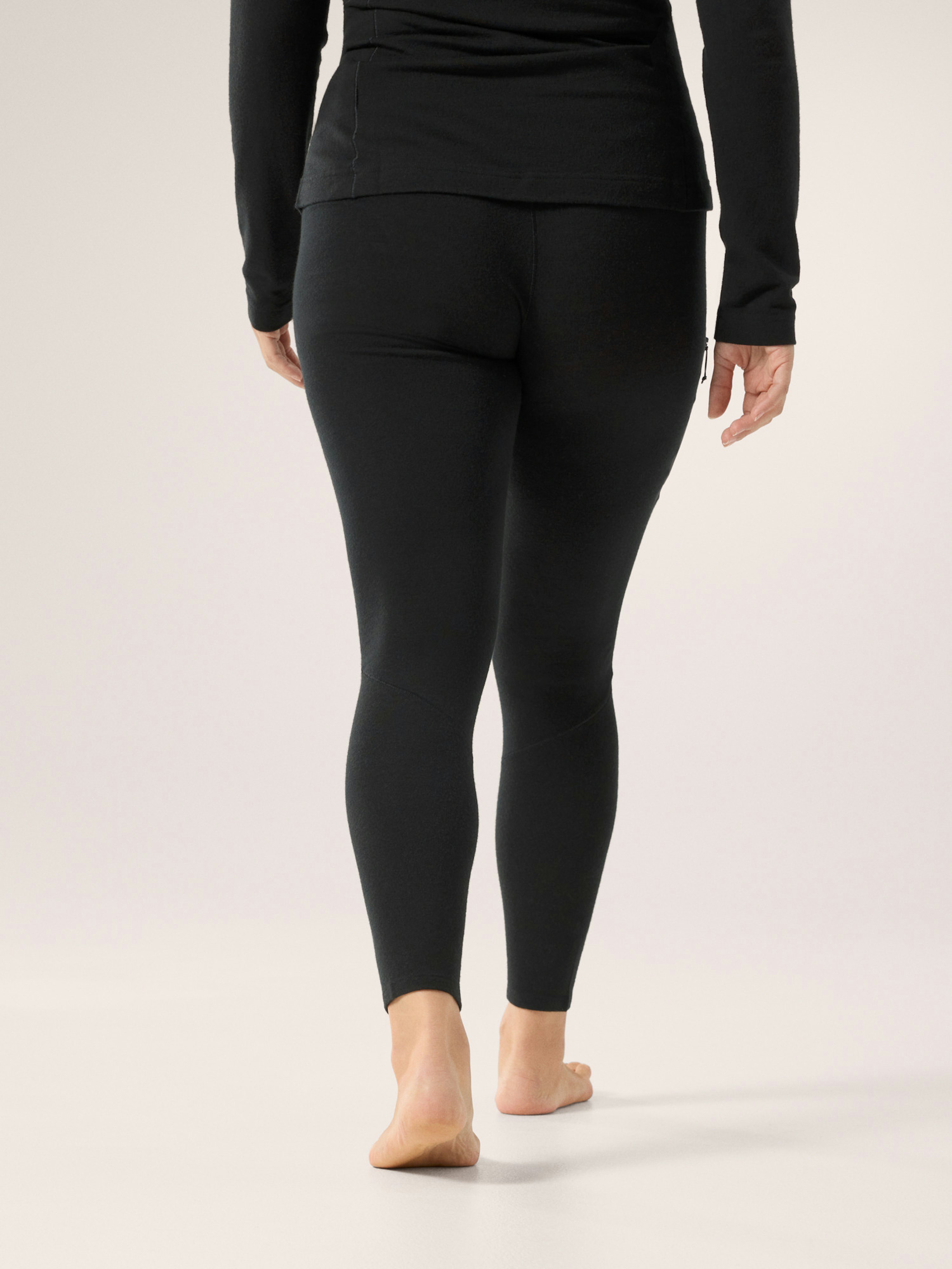 Satoro Merino Wool Bottom Women's Black Back View