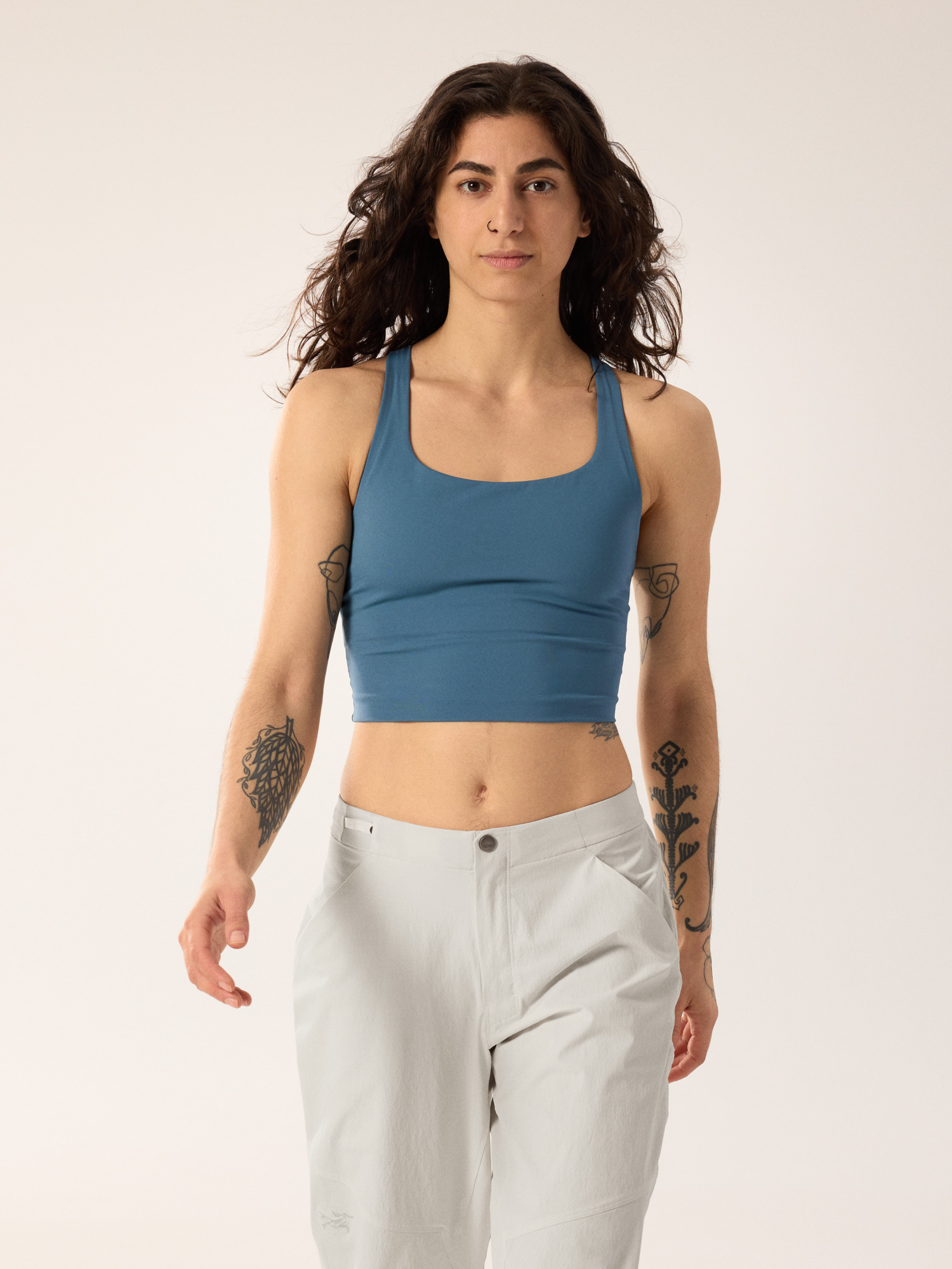 Soria Racerback Tank Women's Serene Front View