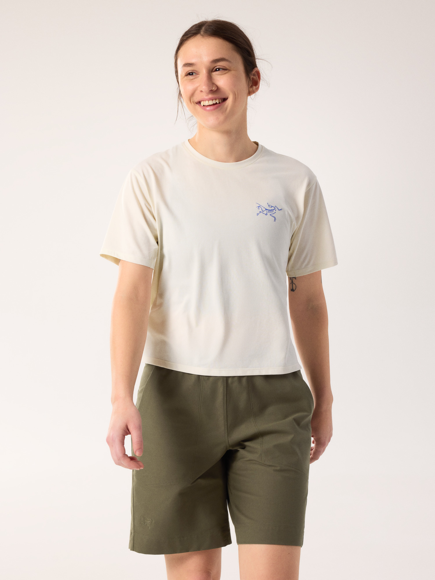 Taema Crop T-Shirt Women's | Arc'teryx