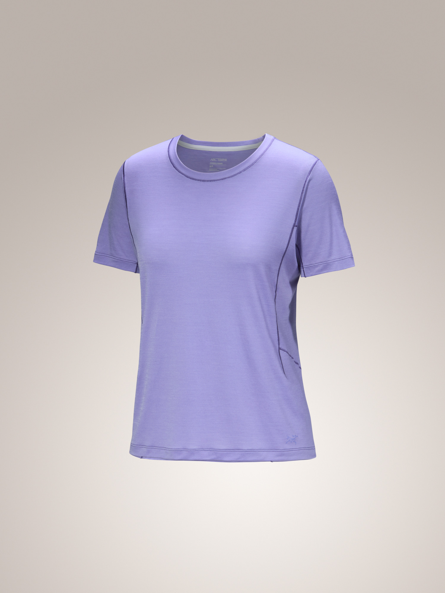 Lana Merino Wool Crew Shirt SS Women's Moonstone 