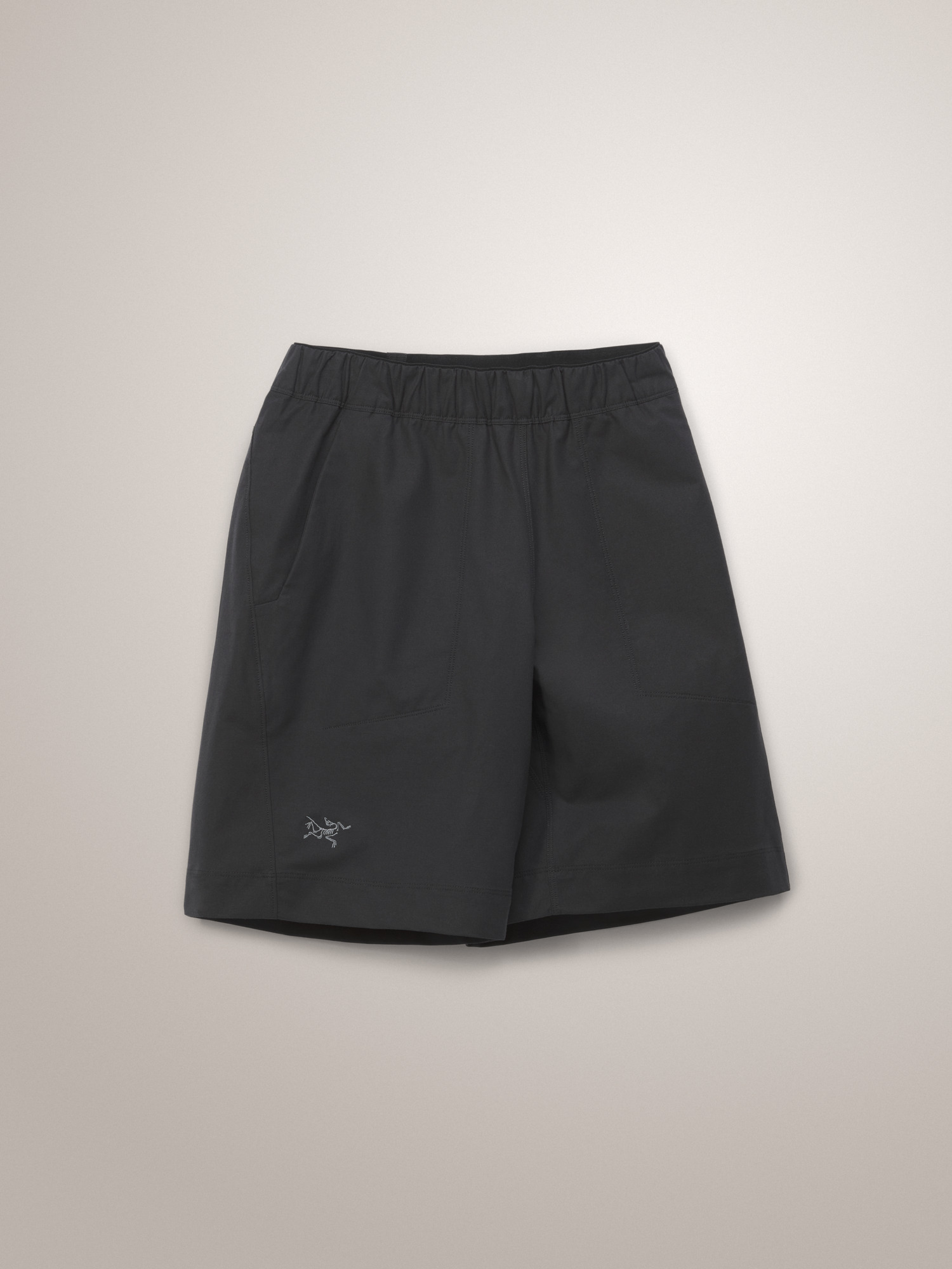 Kragg Cotton Short 9" Women's Black Flat