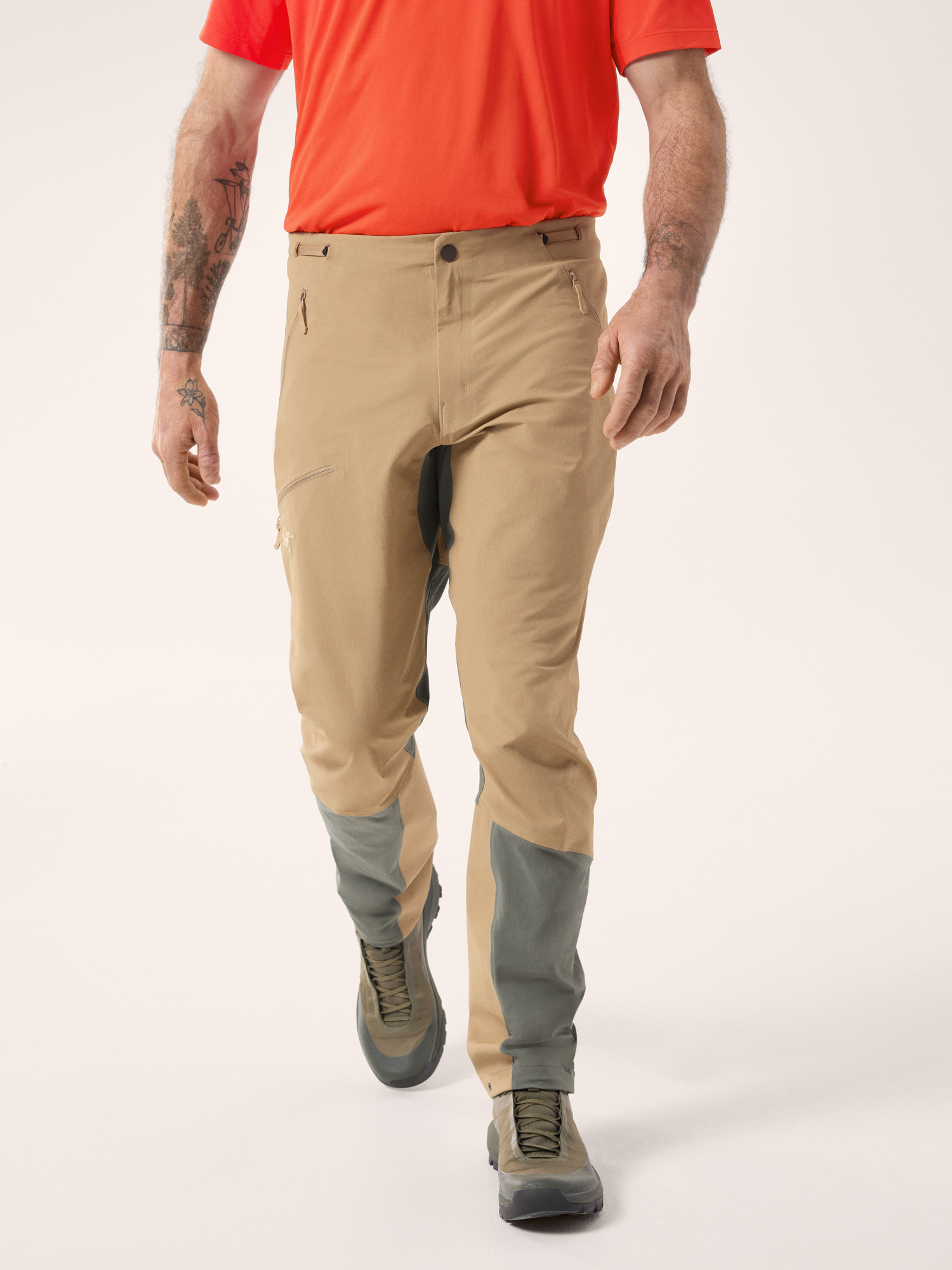 Serratus Pant Canvas / Forage Front View