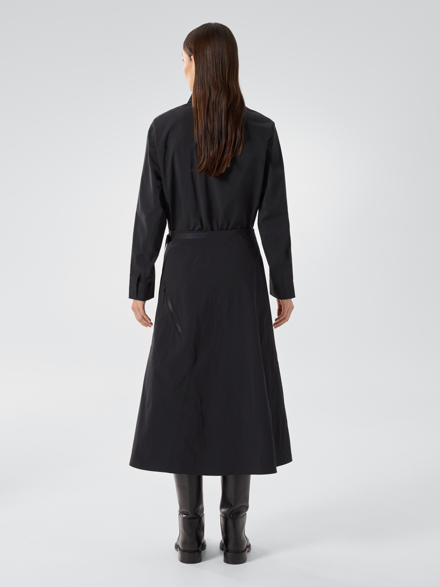 Lota Skirt Women's Black Back View