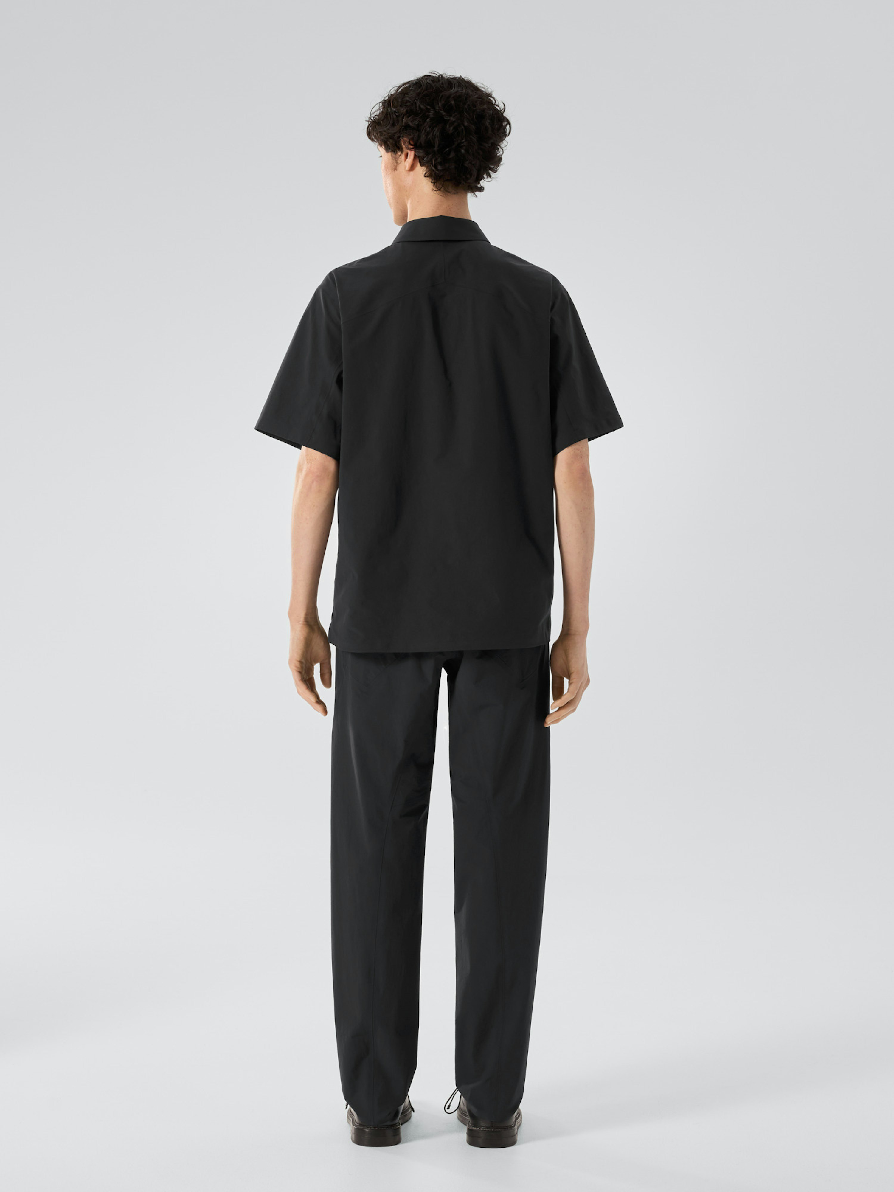 Field Shirt SS Black Back View