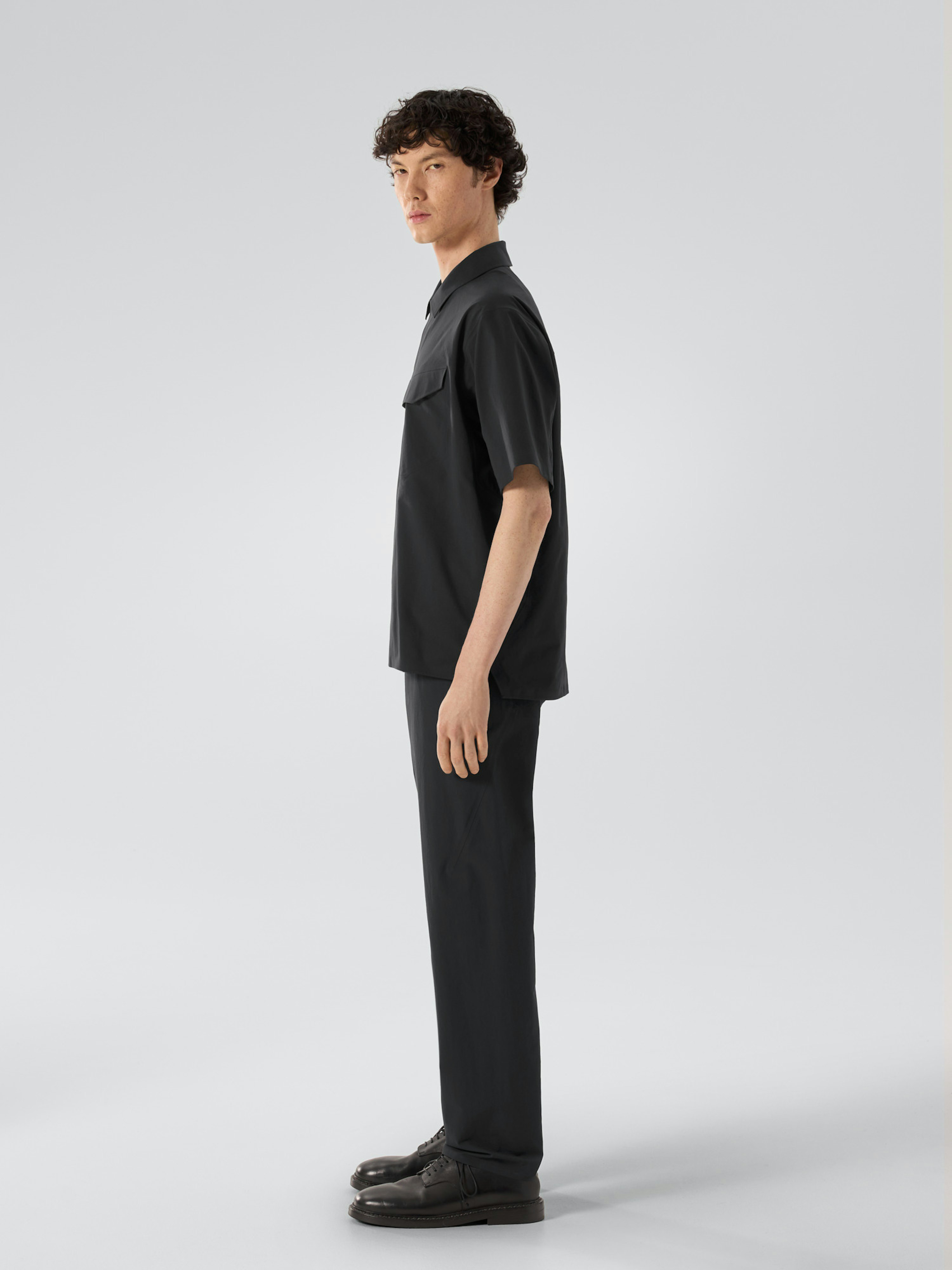 Field Shirt SS Black Side View
