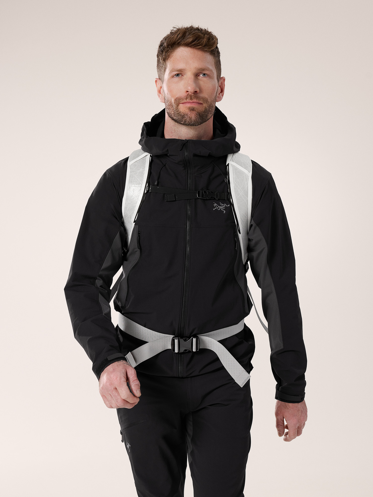 Alpha SL 30 Backpack White Light Back View