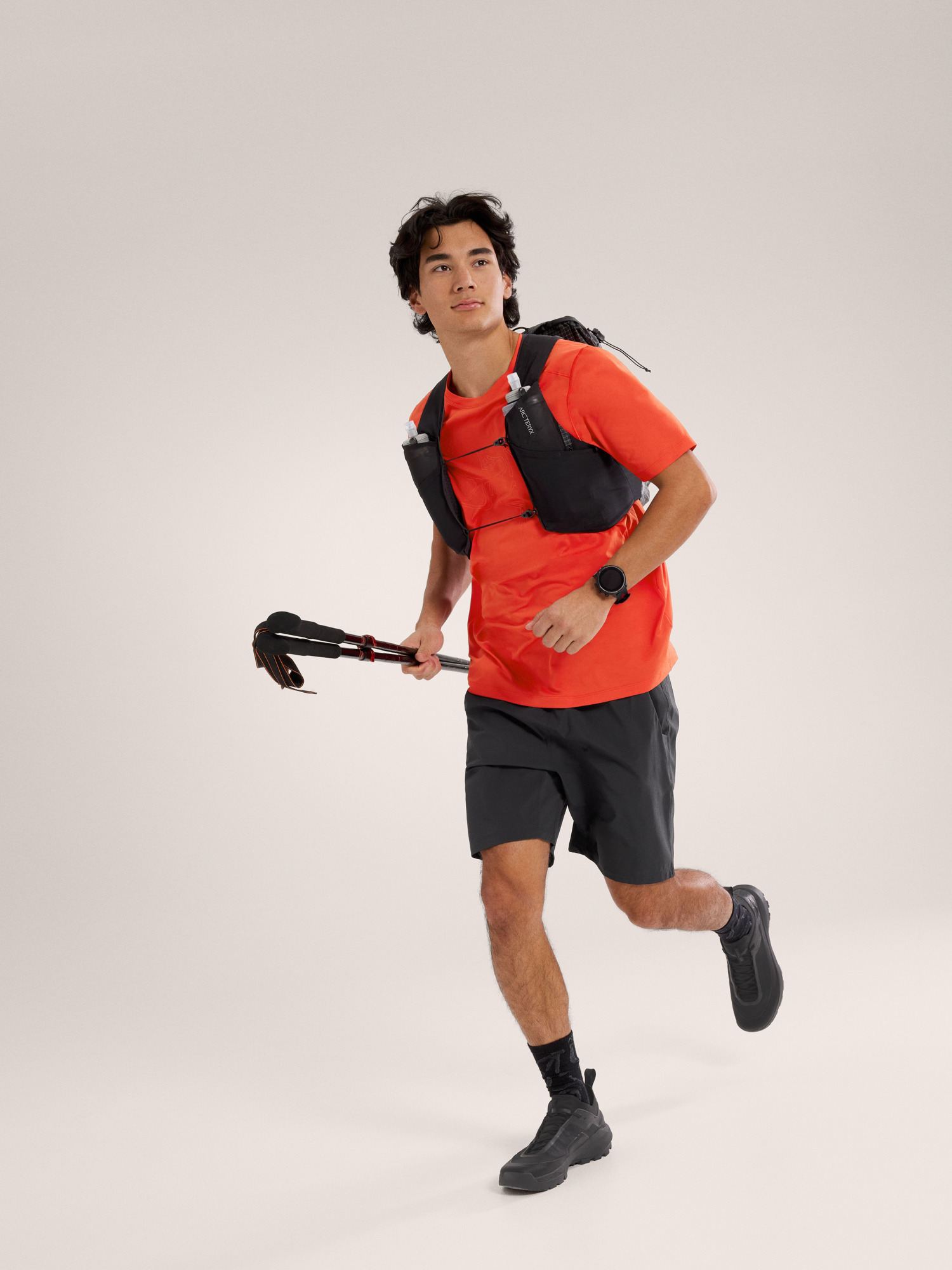 Cormac Logo Shirt SS Dynasty Heather Full Body