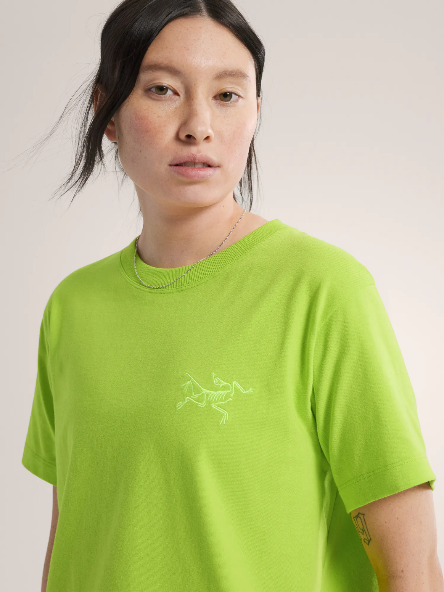 Kragg Cotton Little Bird Crew Shirt SS Women's | Arc'teryx United