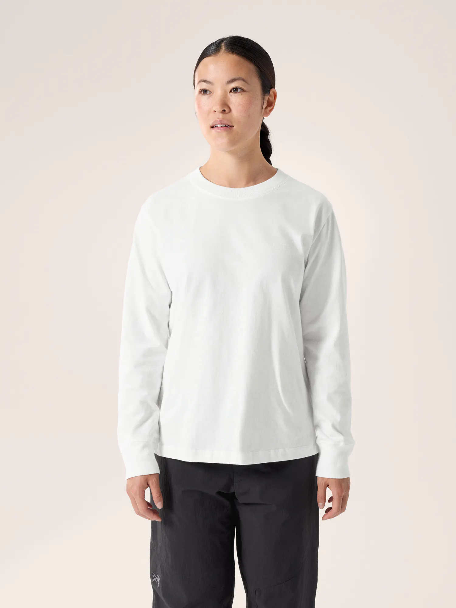 Kragg Cotton Bird Crew Neck Shirt LS Women's | Arc'teryx United States