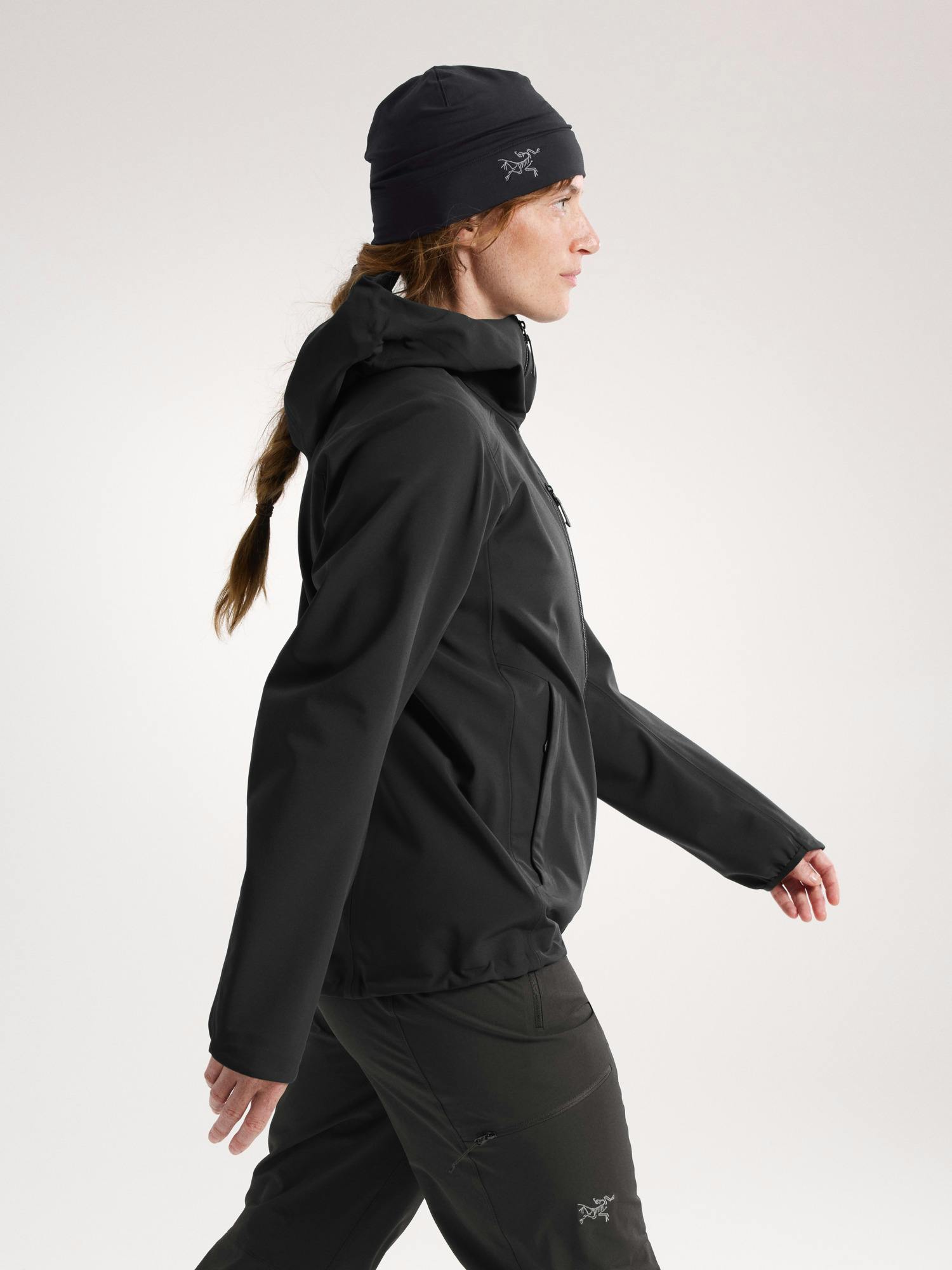 Gamma MX Hoody Women's Black Side View