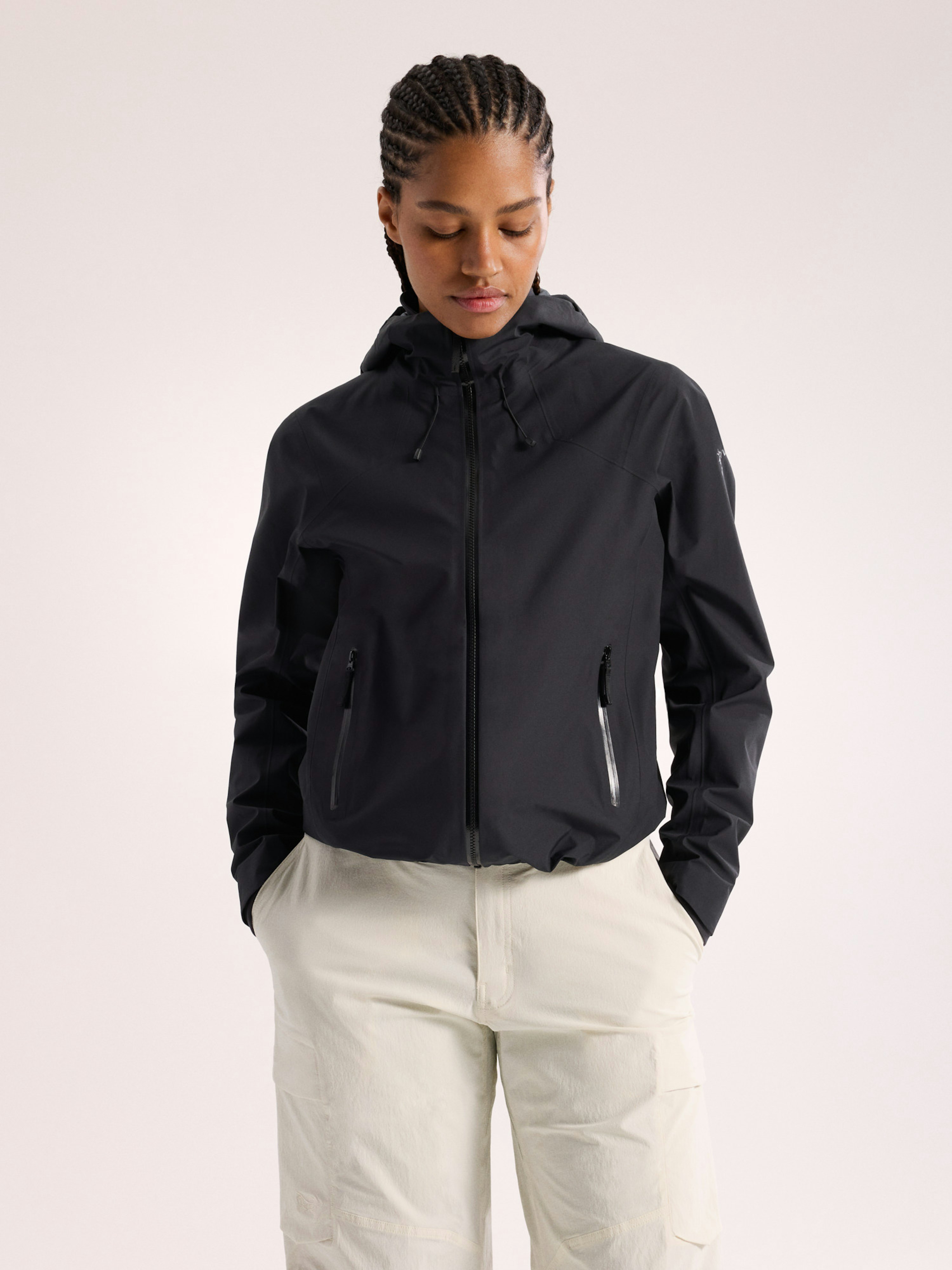 Coelle Jacket Women's Black Front View