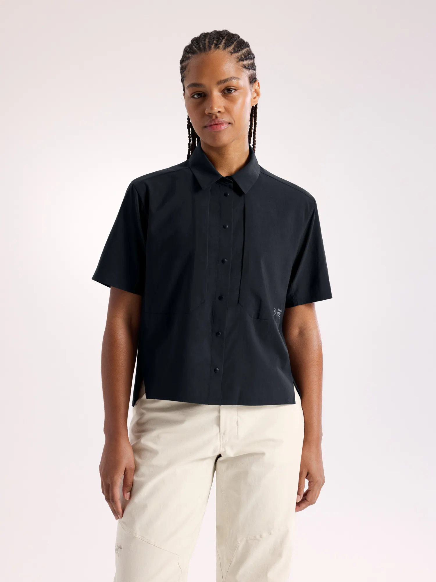 Arc'teryx Sima Shirt SS Women's, Black, Size XL , Lightweight