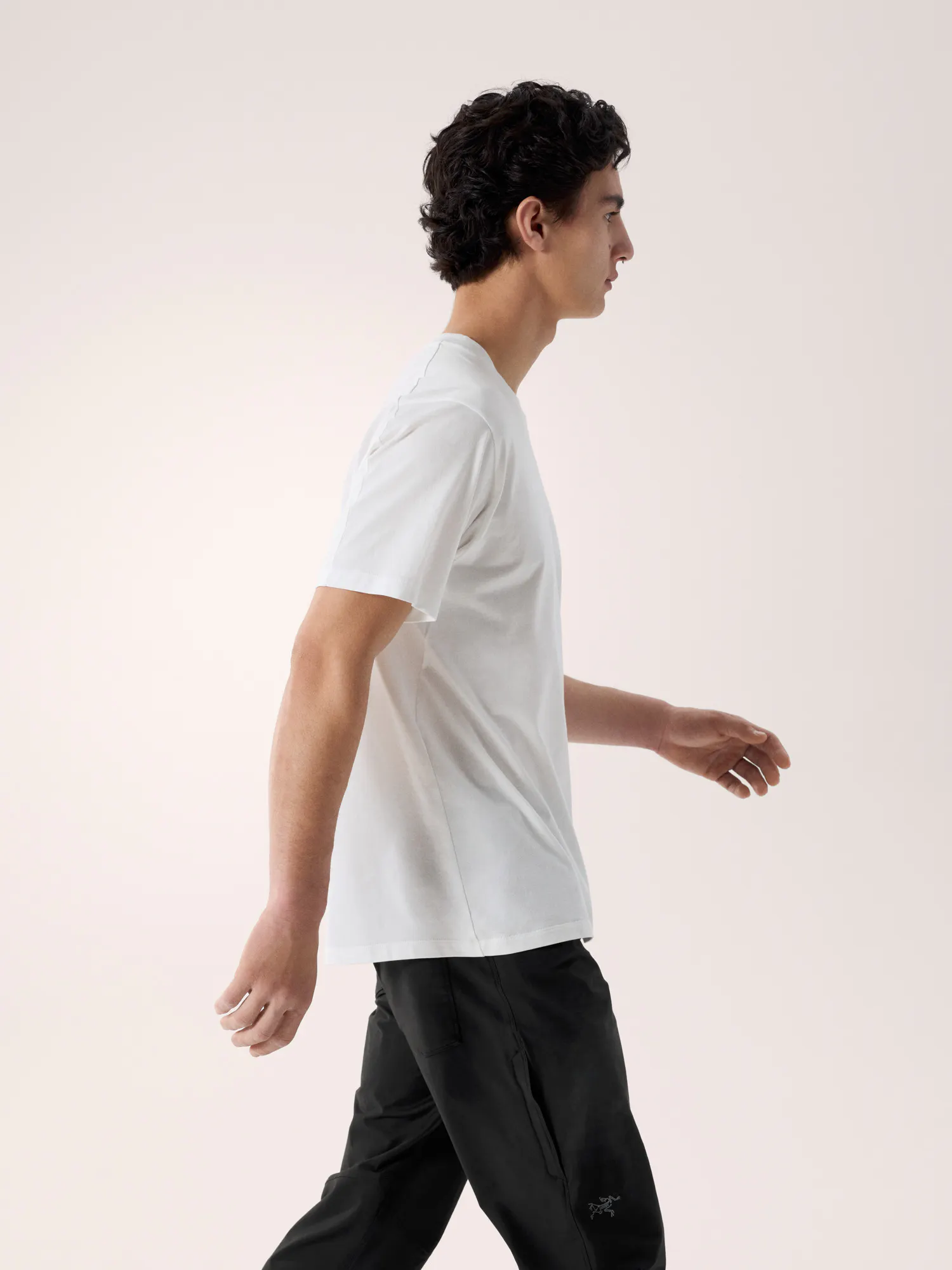 Kragg SL Cotton Bird Word Shirt SS Men's | Arc'teryx United States