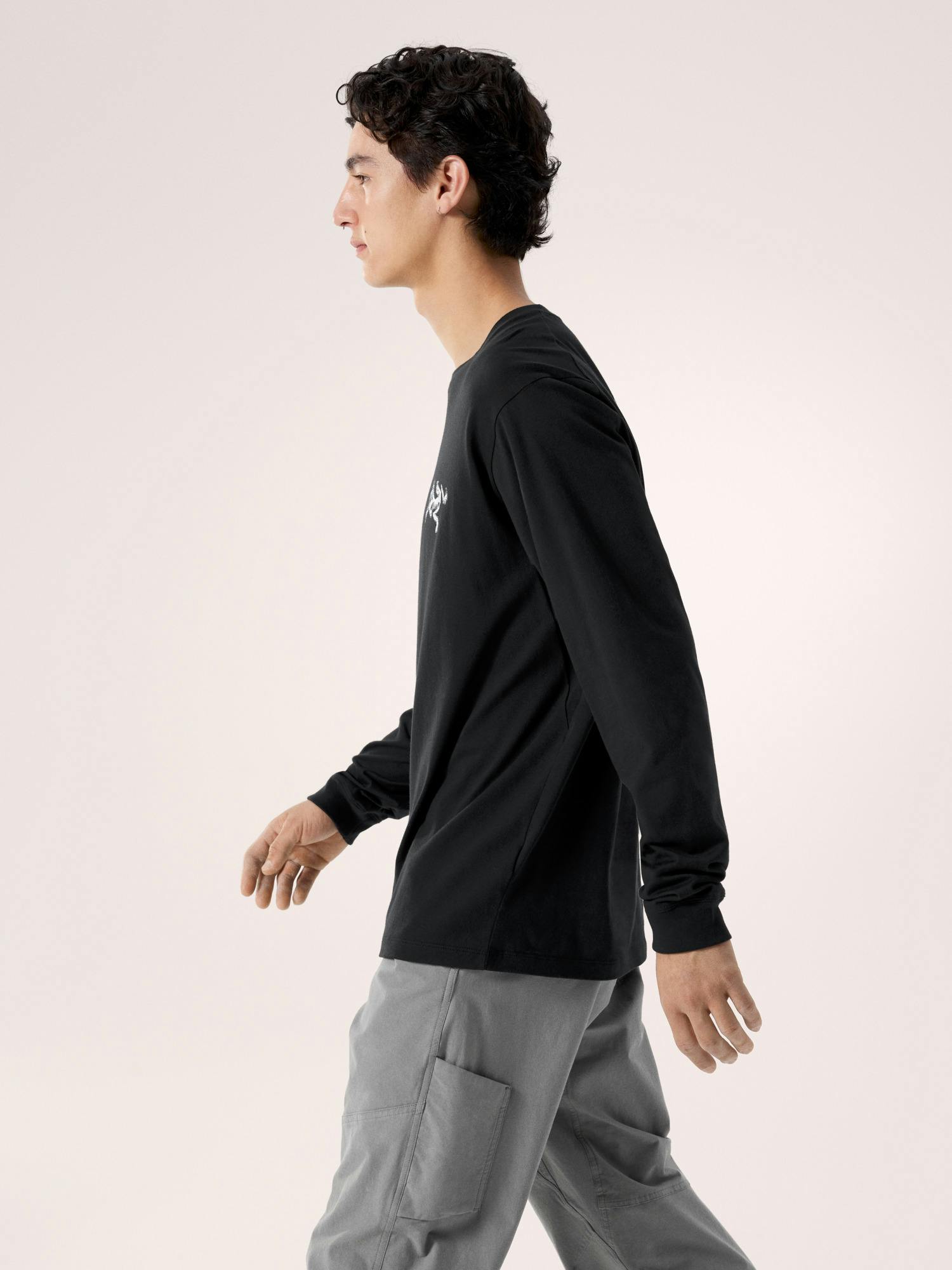 Kragg SL Cotton Bird Tile Shirt LS Men's | Arc'teryx United States