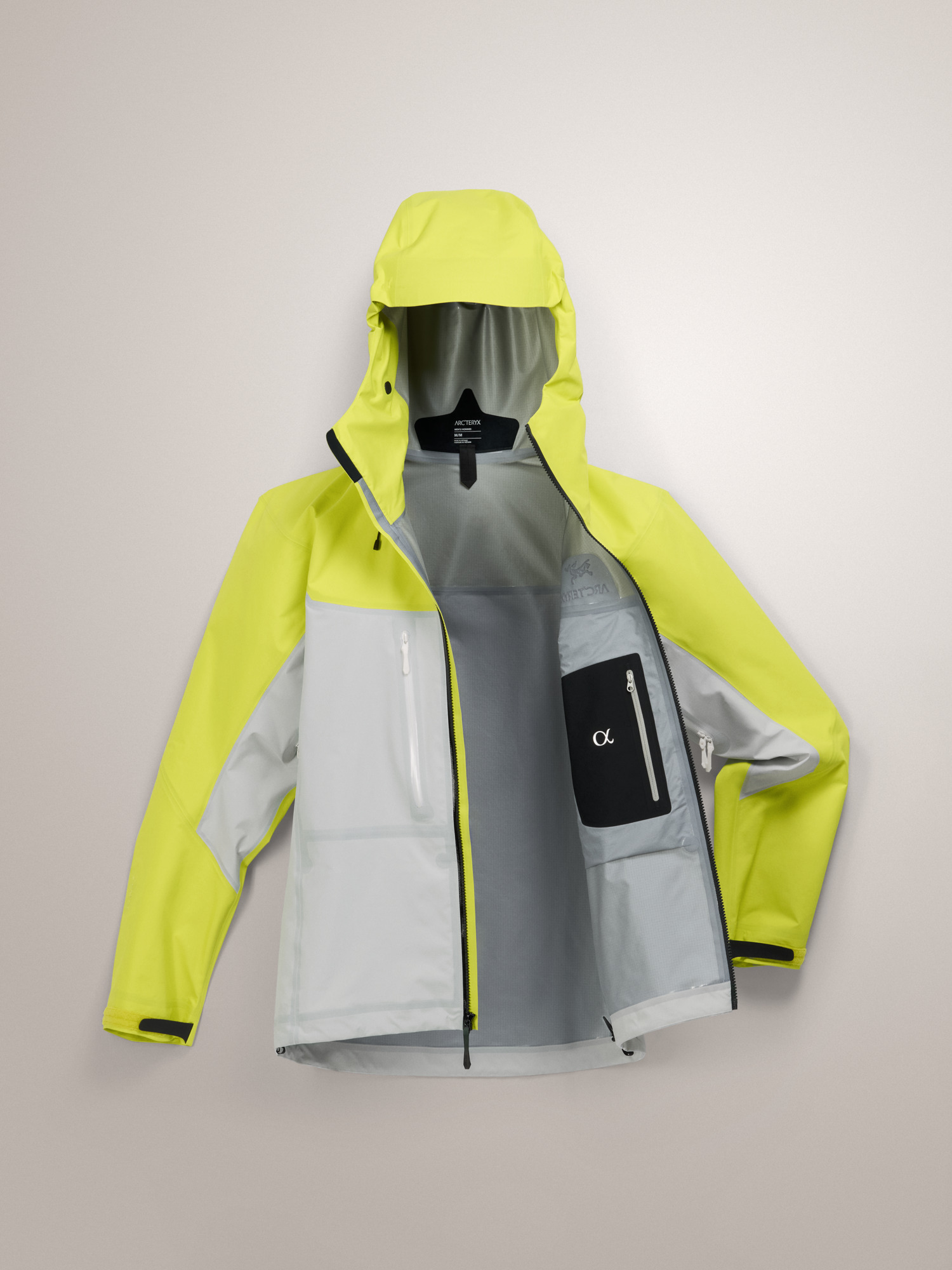 Alpha Jacket Euphoria / Arctic Silk Flat