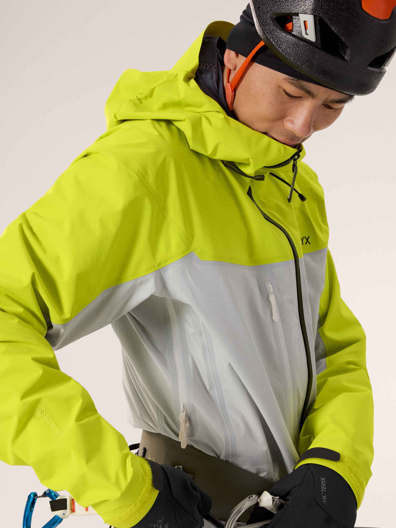 Alpha Jacket Euphoria / Arctic Silk Pit Zip