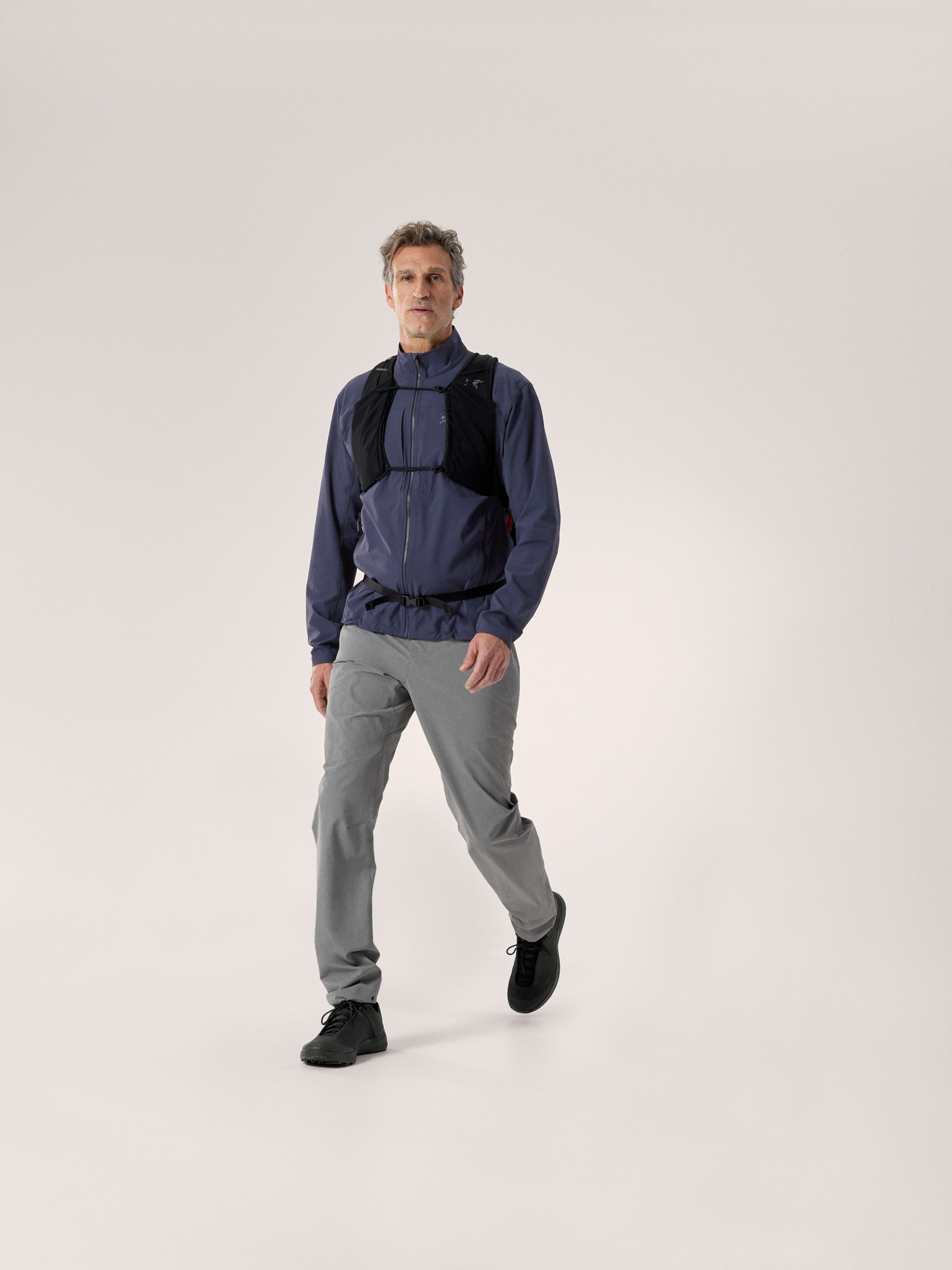 Gamma Jacket Black Sapphire Full Body