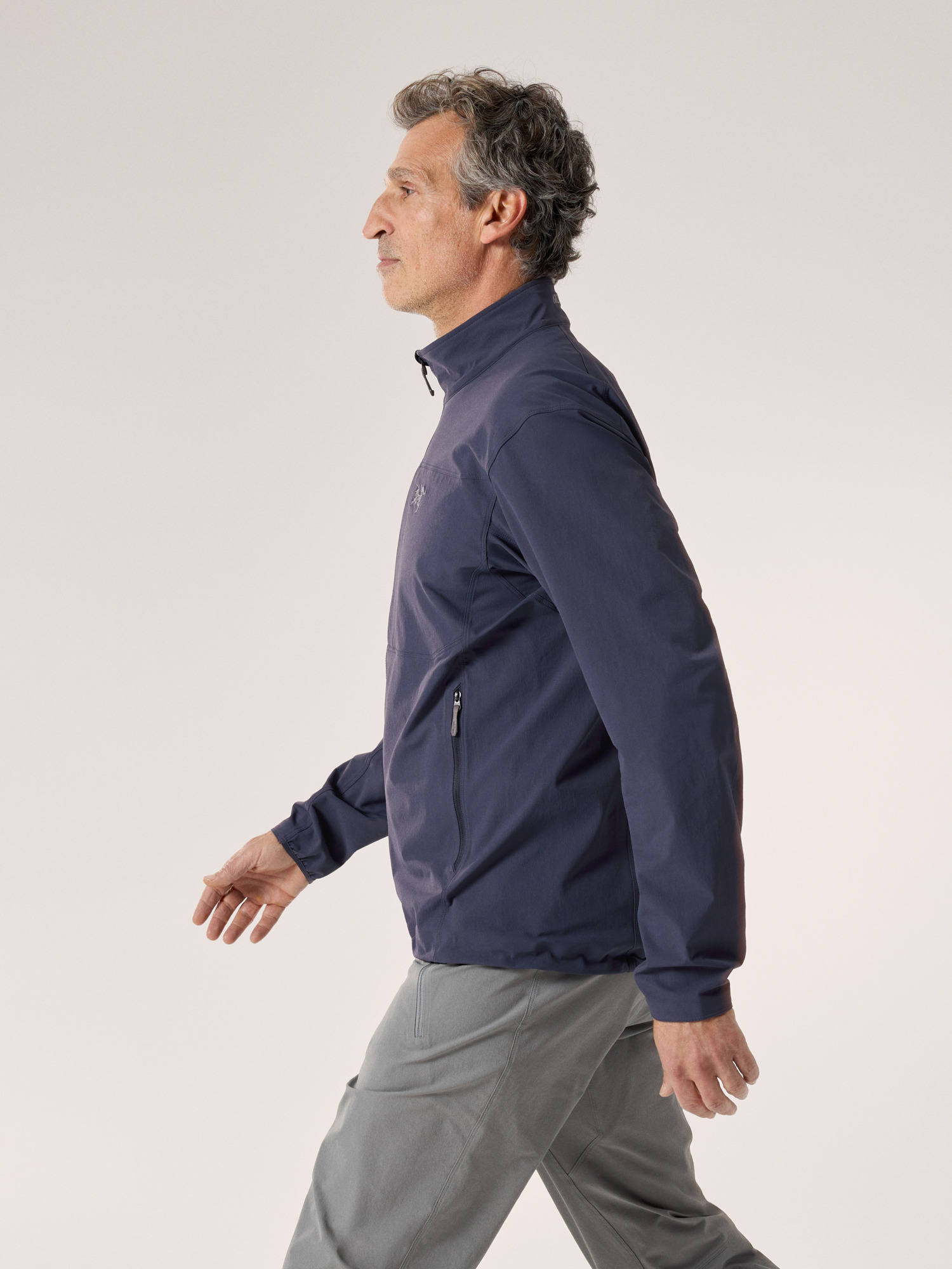 Gamma Jacket Black Sapphire Side View