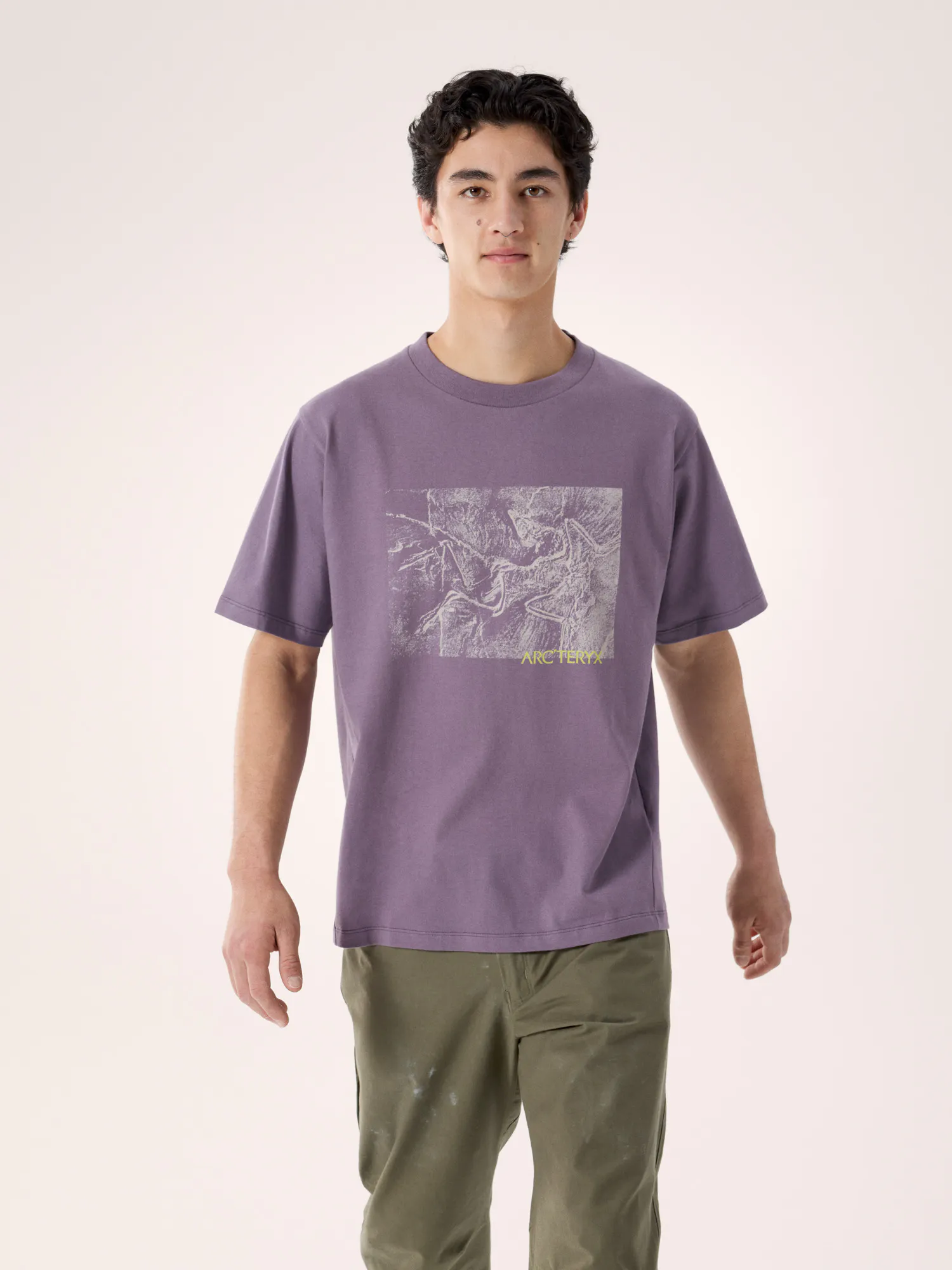 T-shirt en coton Kragg Lithographica Homme