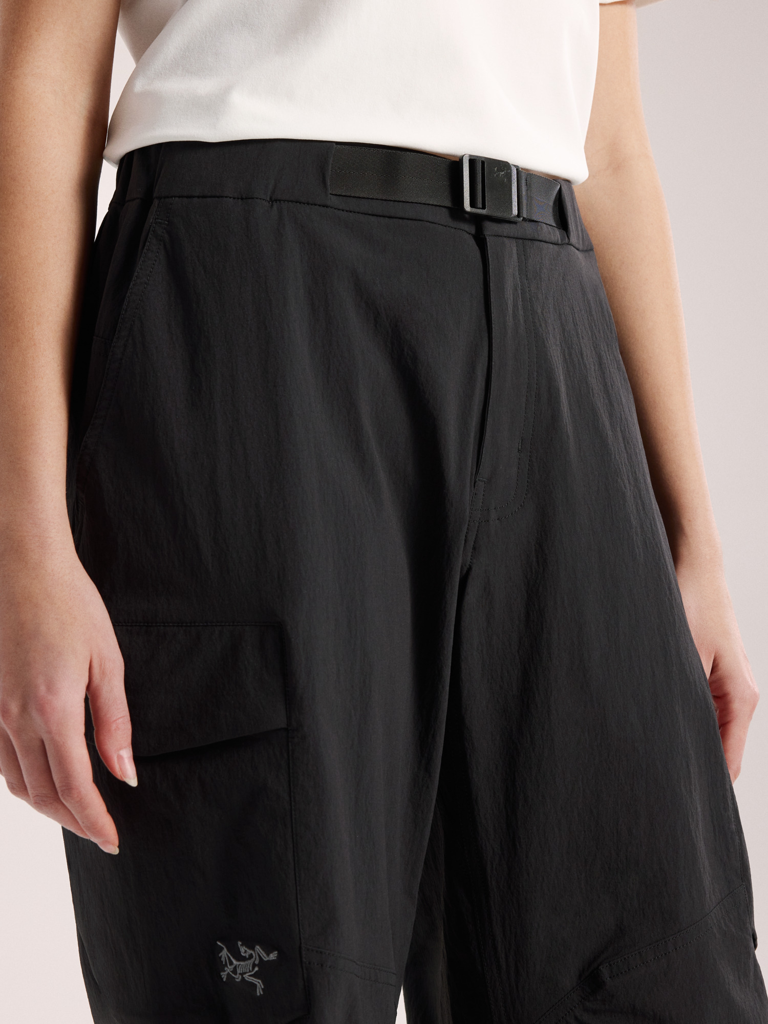 Leutia Pant Women's Black Waist Detail