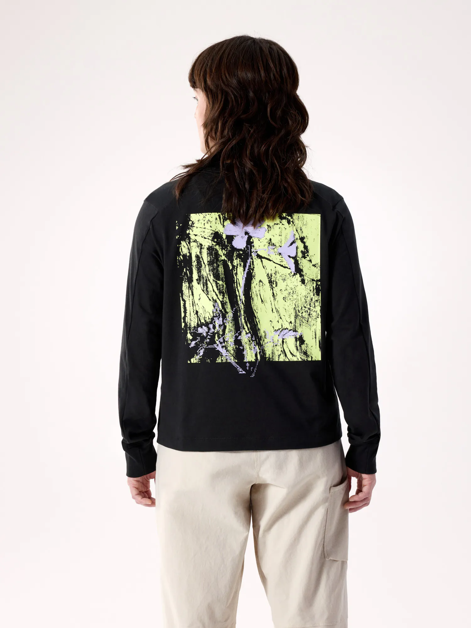 Kragg SL Cotton Bloom Crew Shirt LS Women's | Arc'teryx United States
