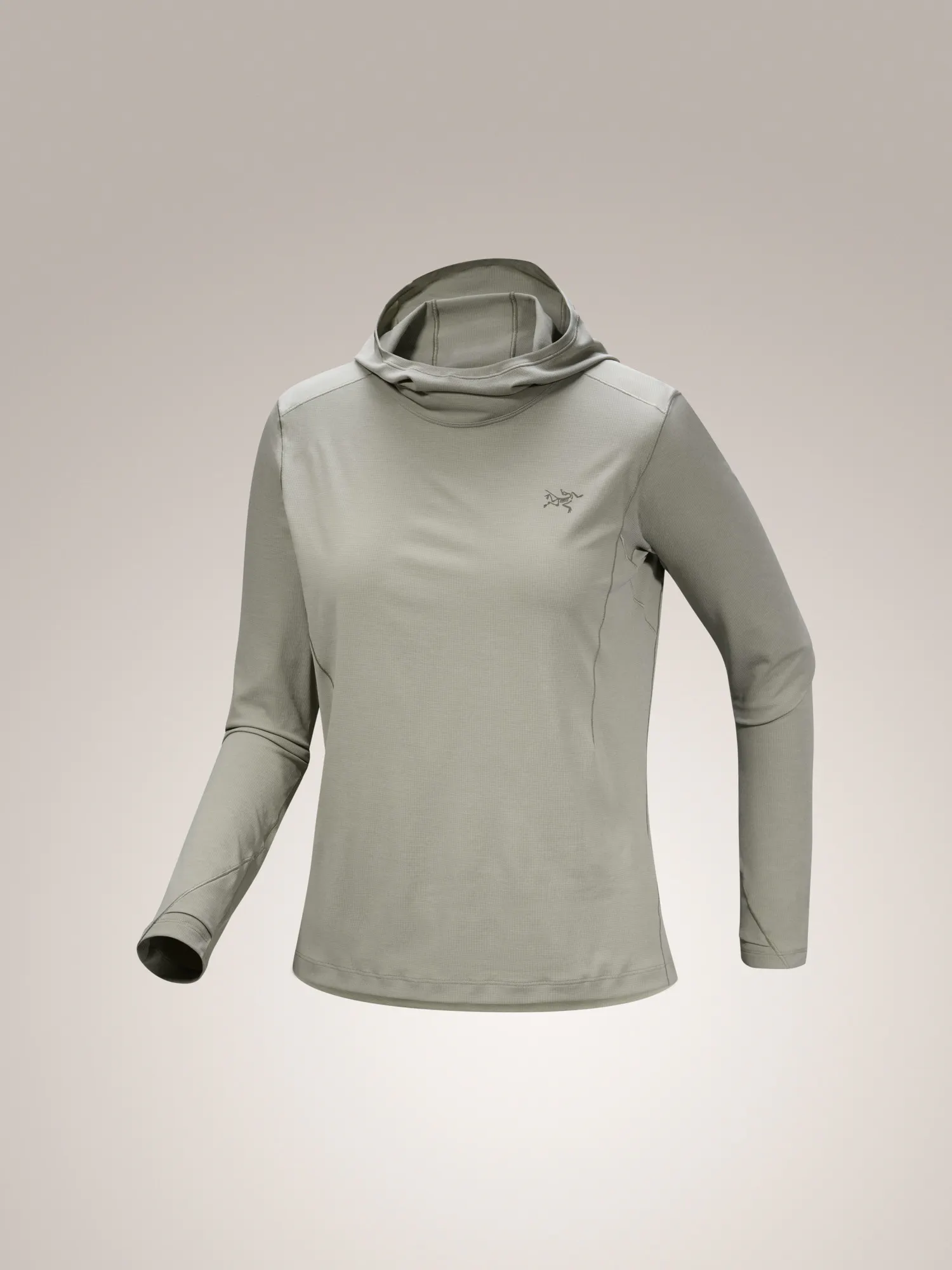 Sweat à Capuche Arcteryx Remige Performance Femme Taille L, Rose, Léger, Avec Pouces, Petits Défauts