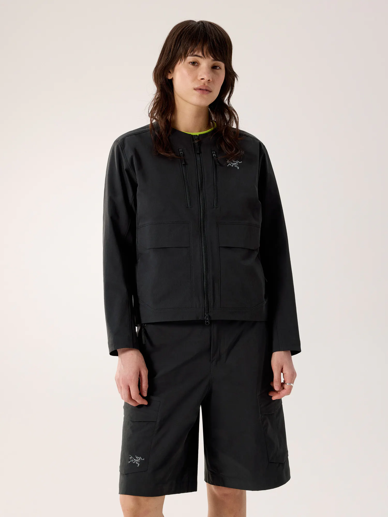【現行 未使用級 23AW】セオリー　TAILORED COAT 黒系　XL Sonii Utility Jacket Women's | Arc'teryx United States