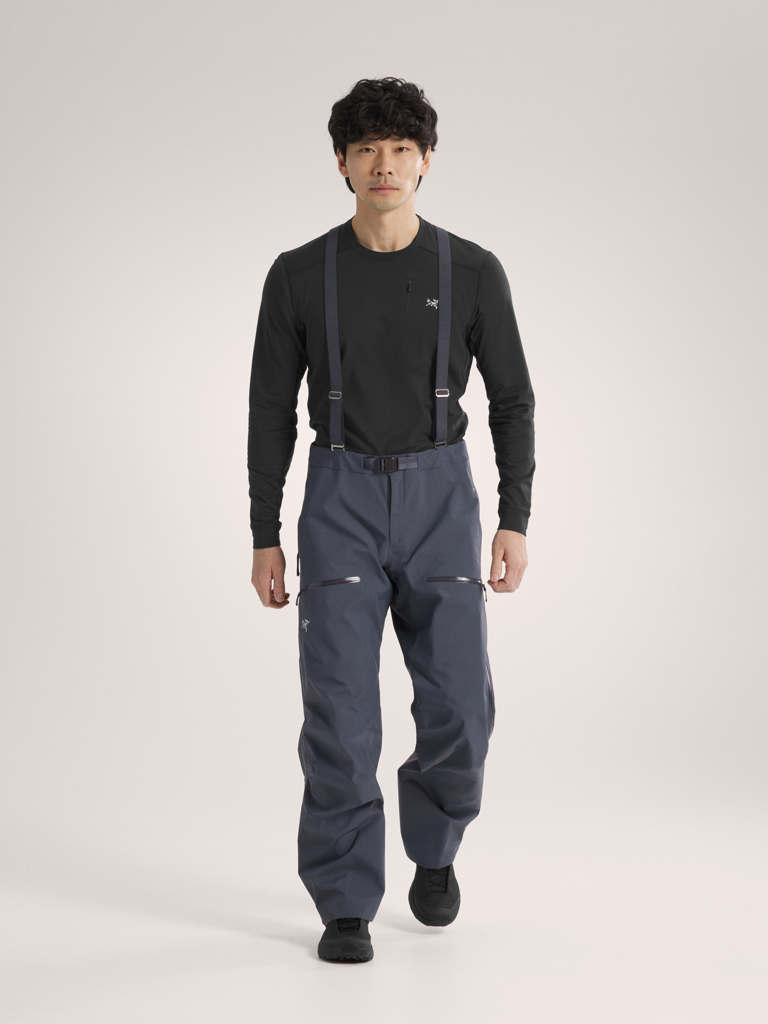 Beta SV Pant Dk Stratus Front View