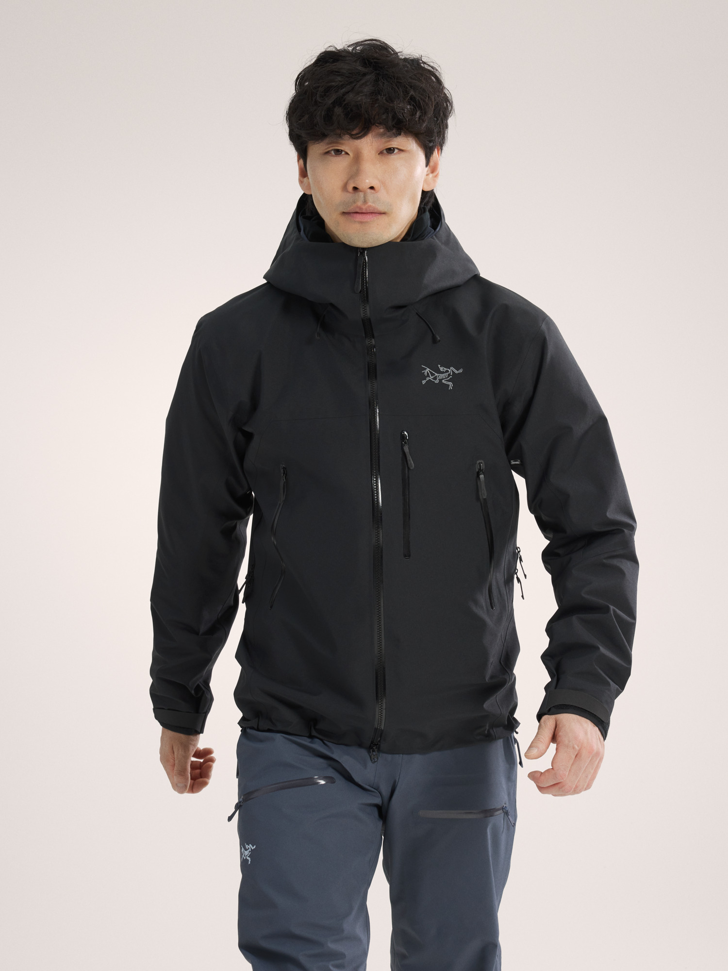 Beta SV Jacket Black Front View
