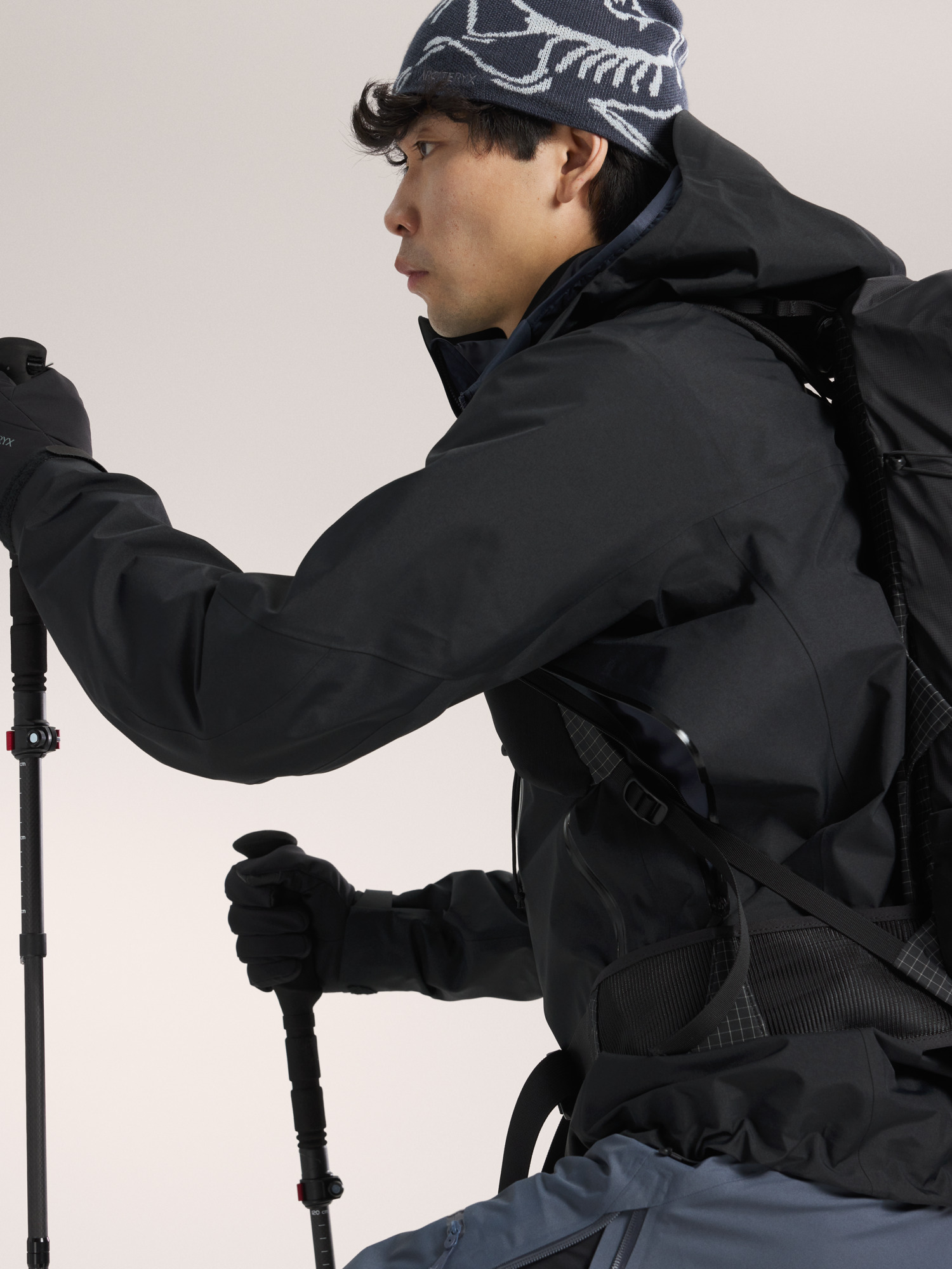 Beta SV Jacket Black Pit Zip