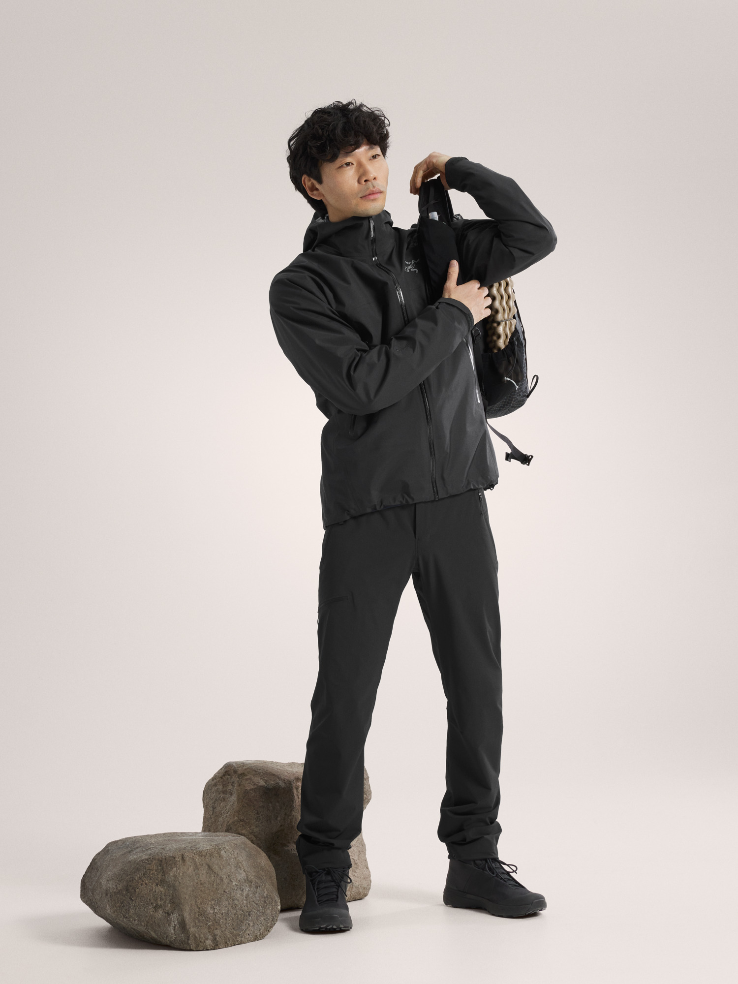 Beta Jacket Black Full Body