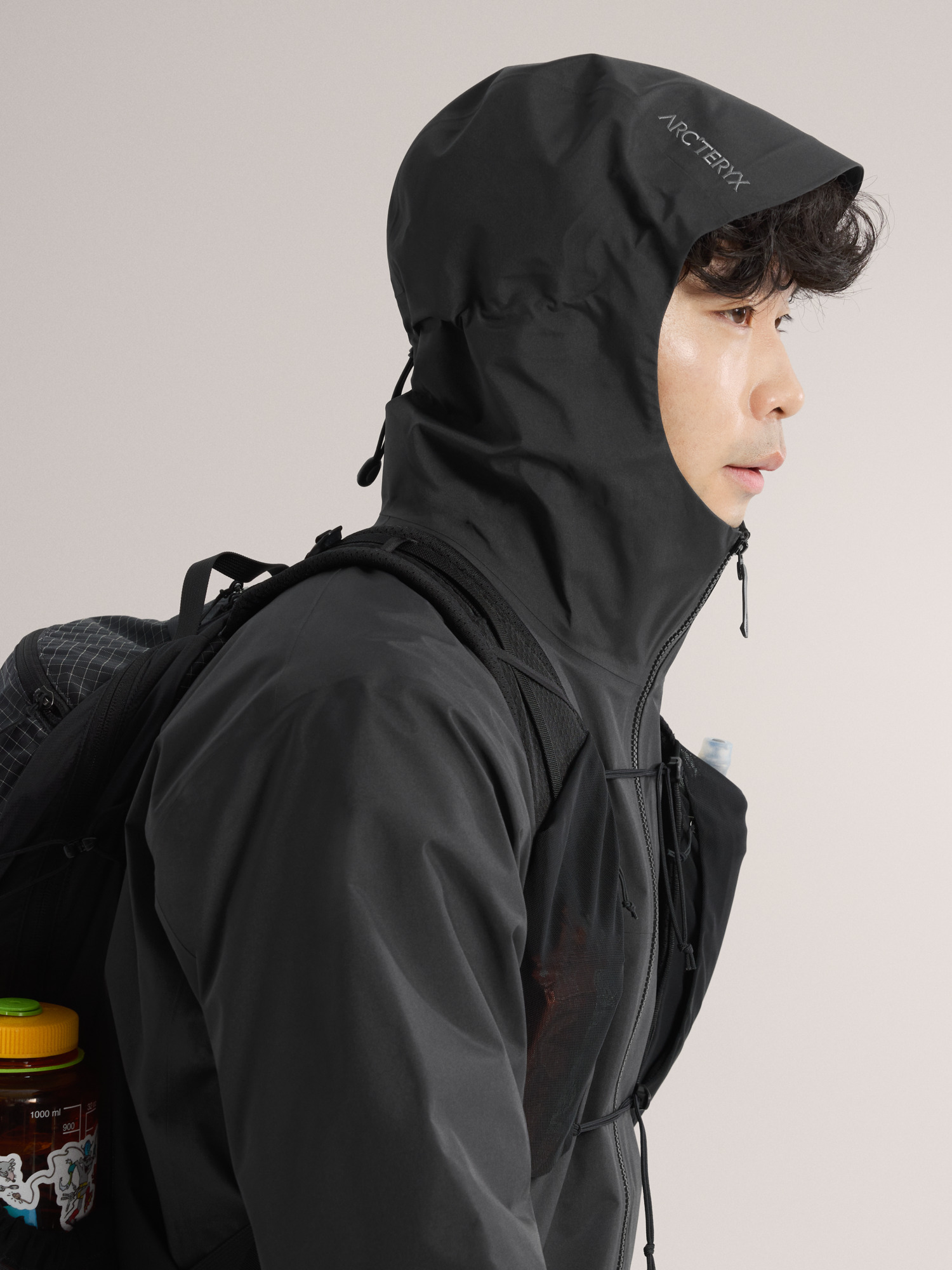 Beta Jacket Black Hood