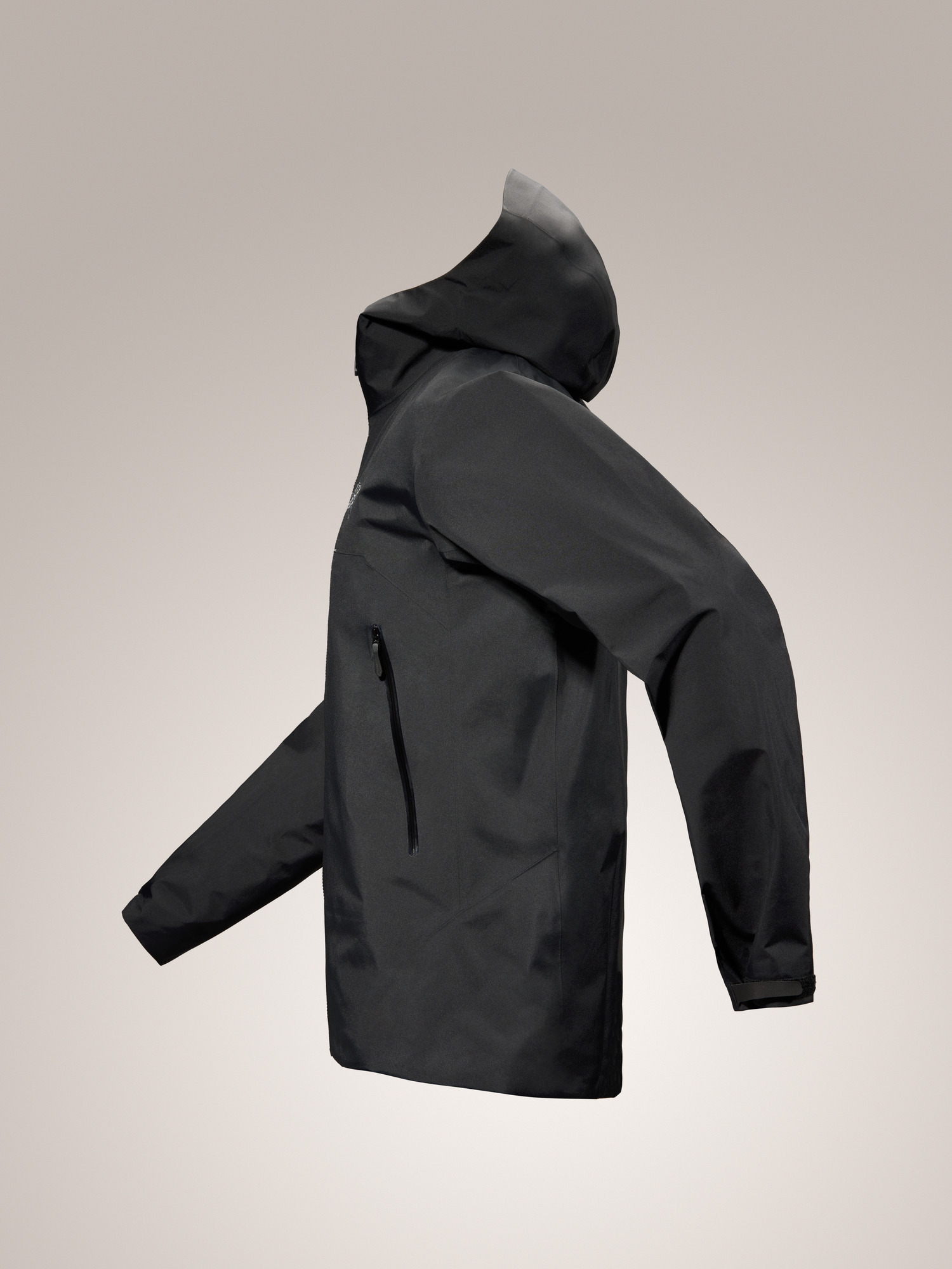 Beta Jacket Black Profile