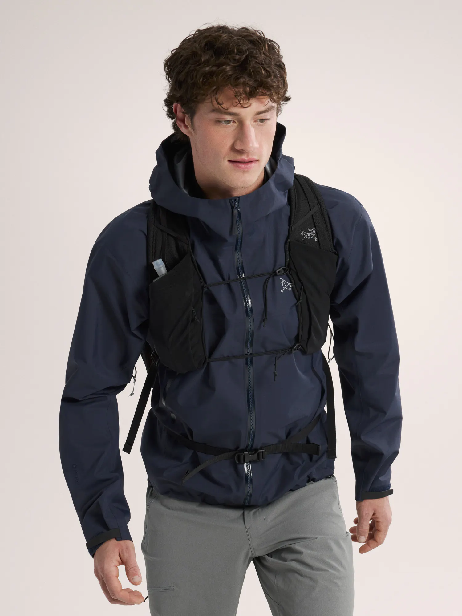 Veste Arc'teryx Homme Taille L - Noire - Coupe-vent Softshell - Occasion Parfait état