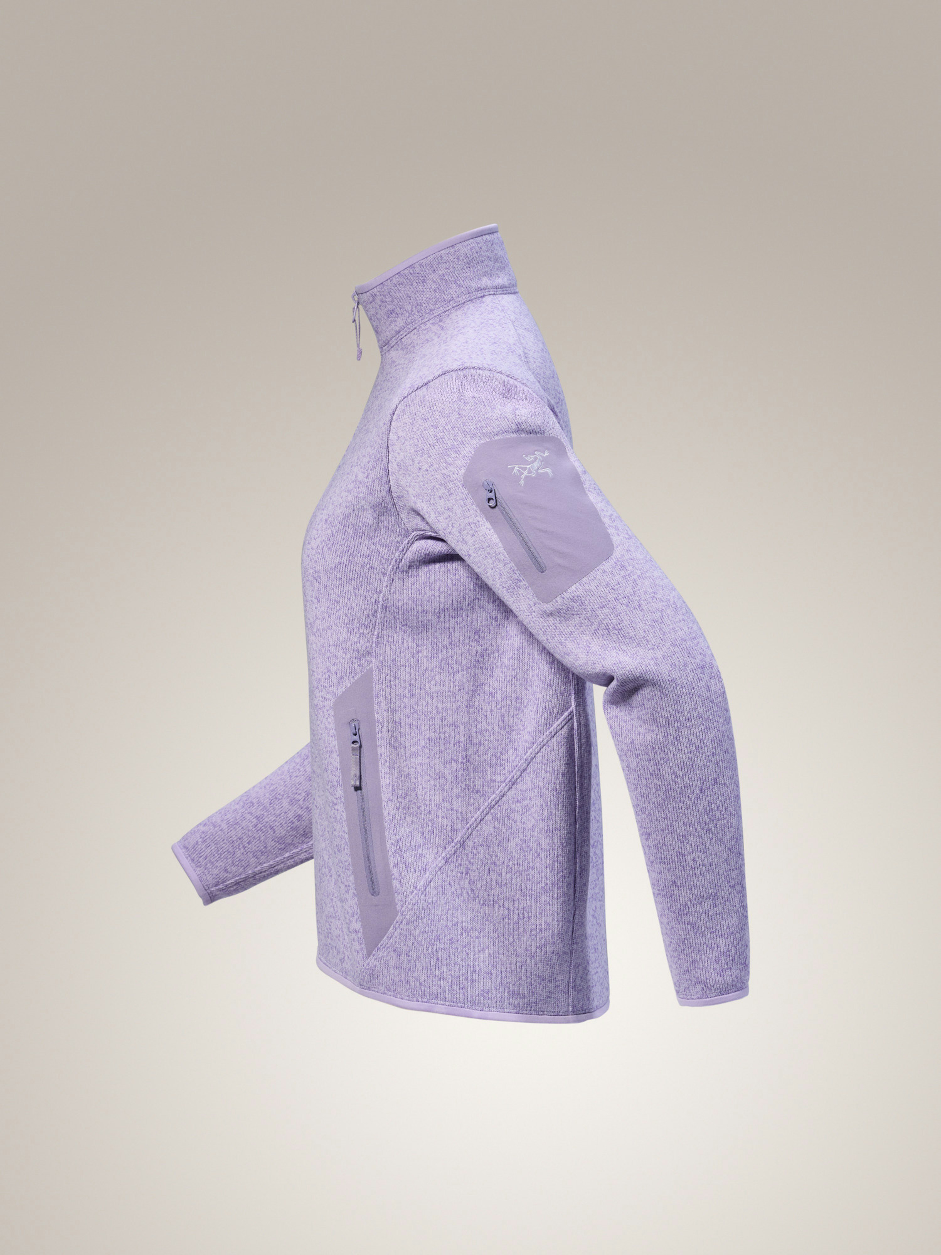 Covert Cardigan Women's Mallow Heather Profile