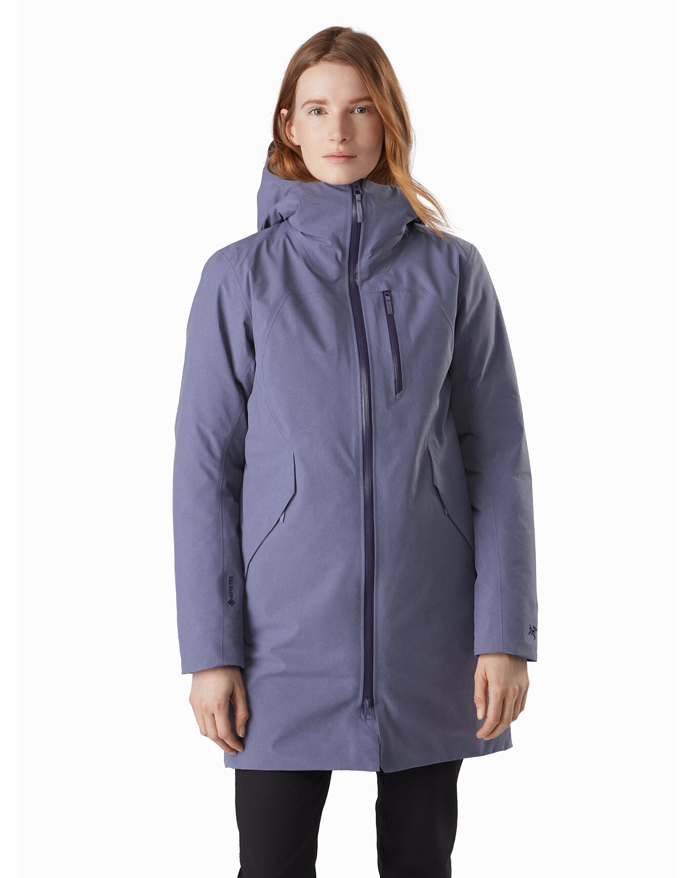 funnel neck jacket women's