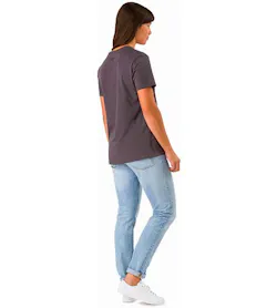 A Squared T-Shirt Women's Whiskey Jack Back View