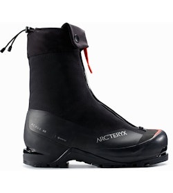 acrux ar黑红色登山靴侧面